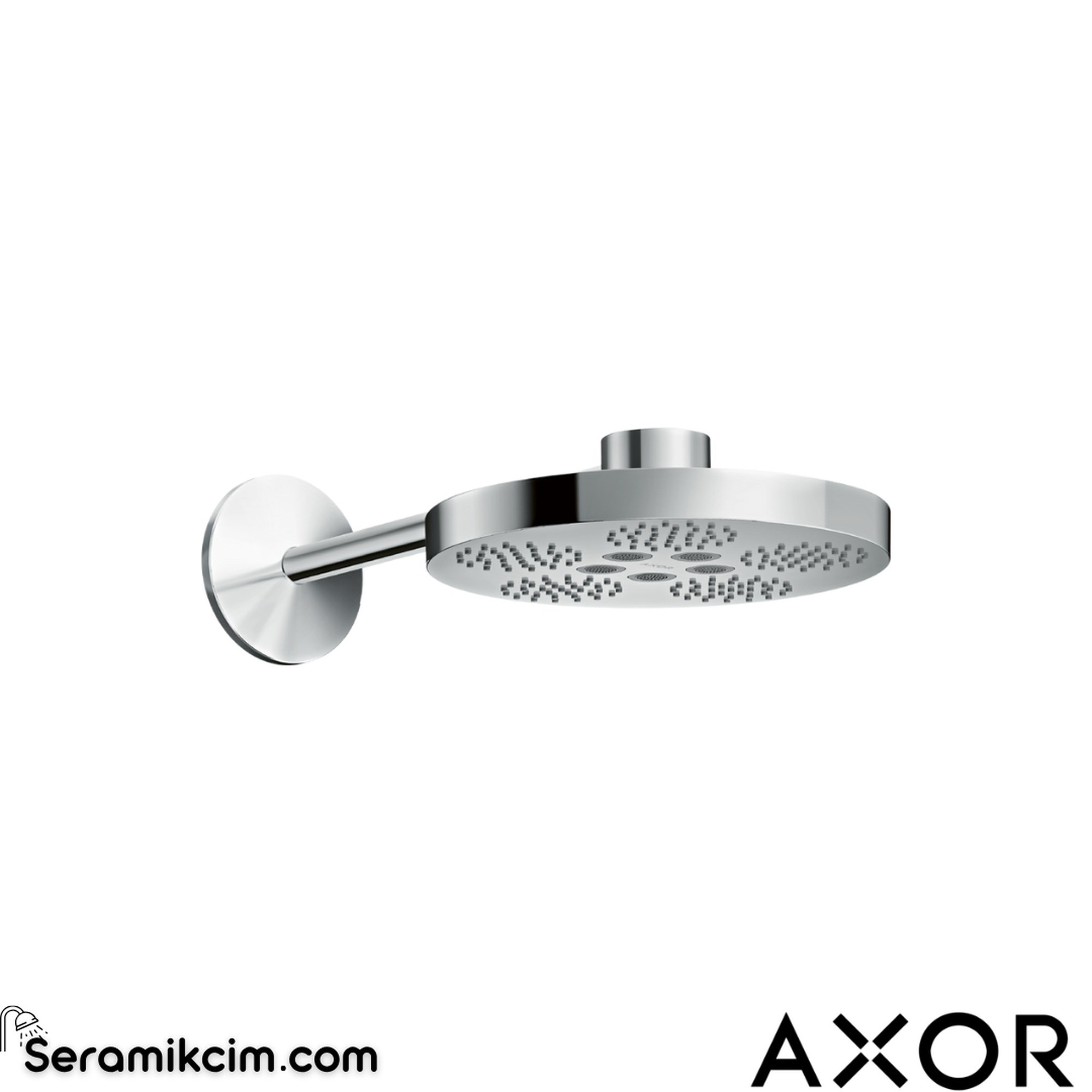 Axor One Tepe Duşu Set 2 Fonksiyonlu Krom 48492000