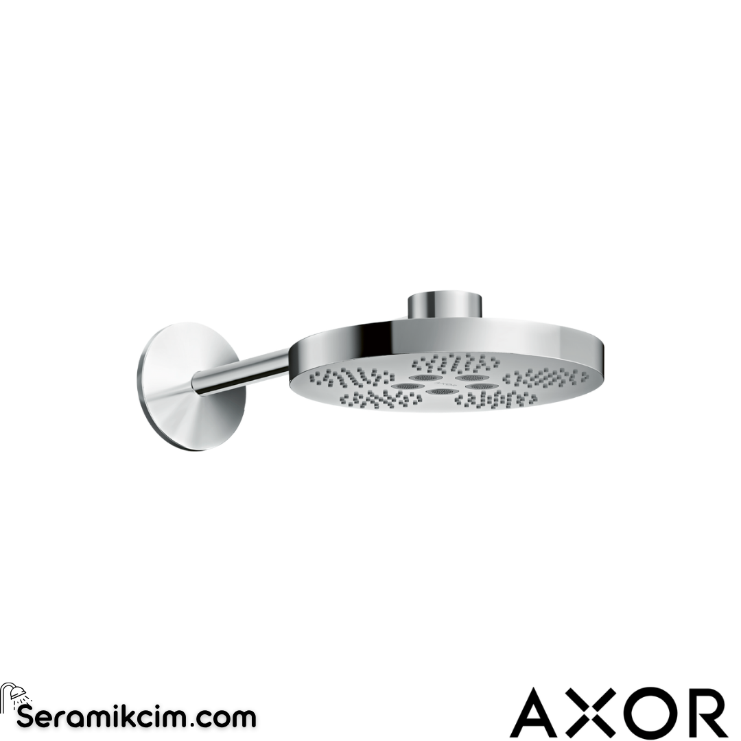 Axor One Tepe Duşu Set 2 Fonksiyonlu Krom 48492000