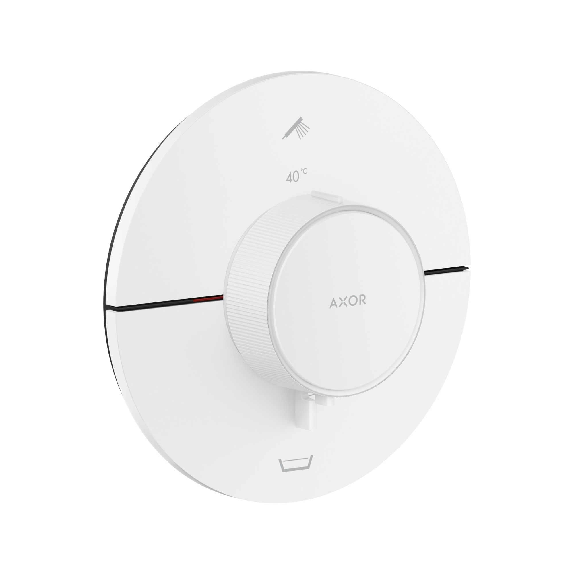Axor ShowerSelect ID Termostat ankastre montaj round 2 çıkış entegre güvenlik kombinasyonu EN1717 ile 36751700
