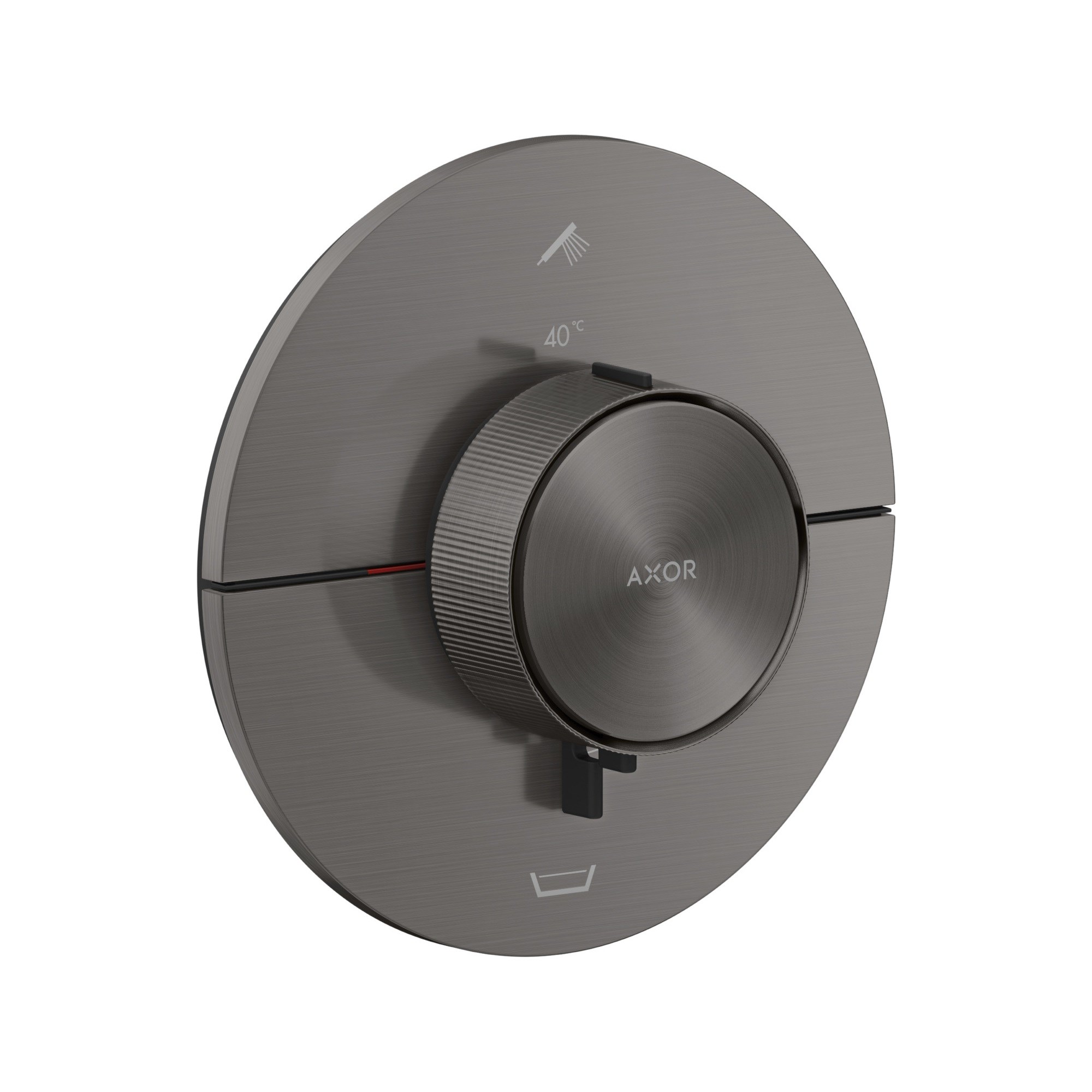 Axor ShowerSelect ID Termostat ankastre montaj round 2 çıkış entegre güvenlik kombinasyonu EN1717 ile 36751340