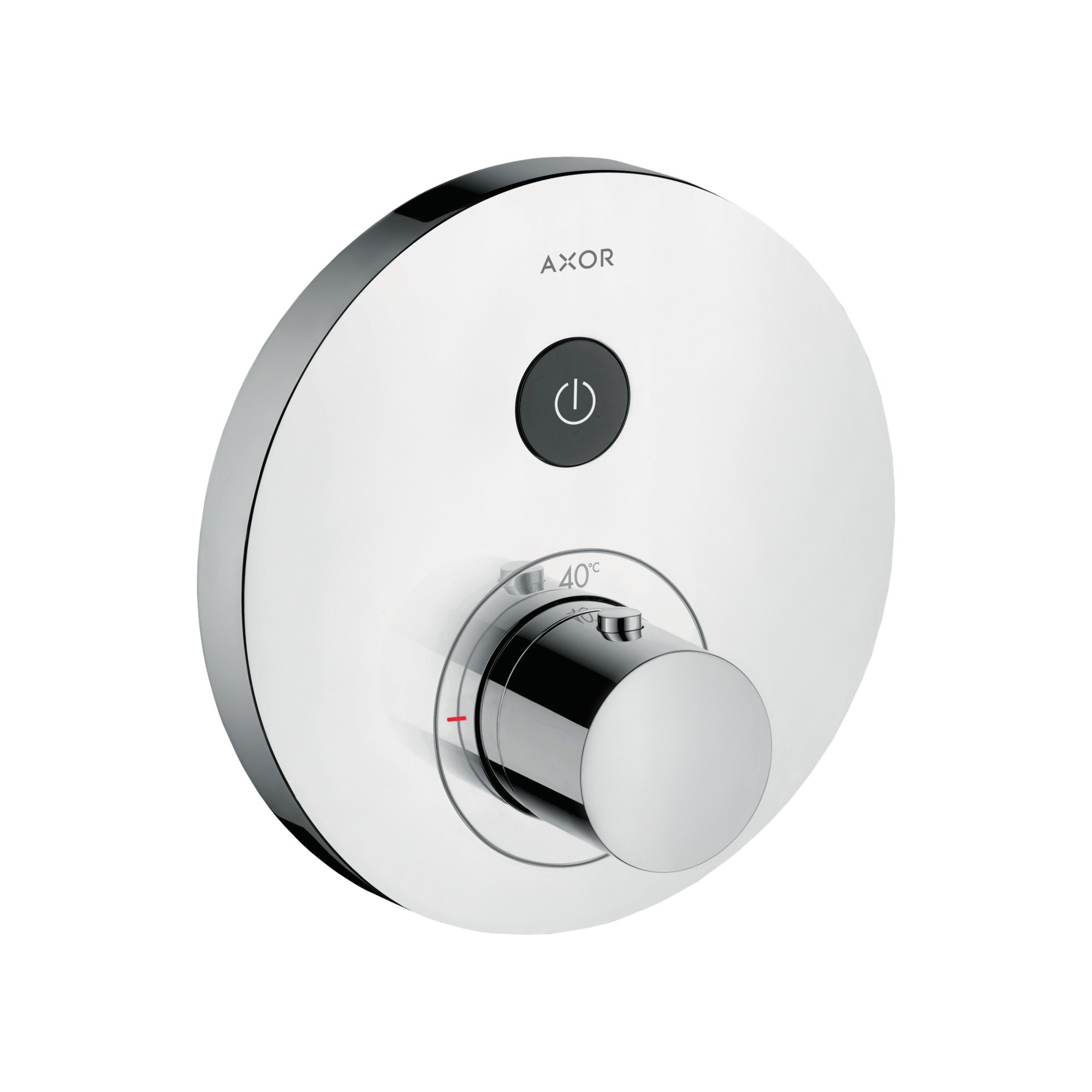Axor ShowerSelect YuvarlakTermostatik Banyo Bataryası Ankastre 1 Çıkış Krom 36722000
