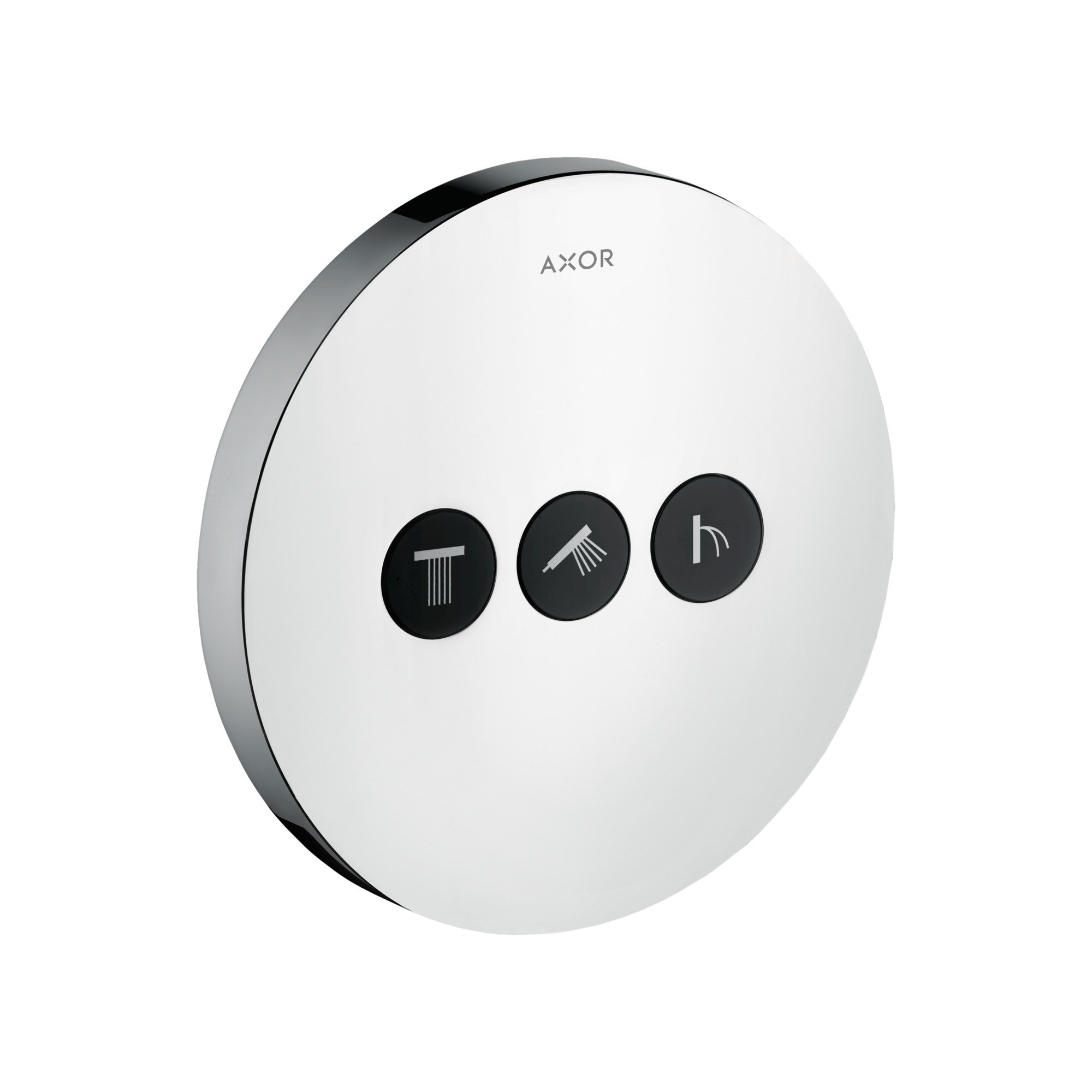Axor ShowerSelect YuvarlakVal.Ankastre 3 çıkış Krom 36727000