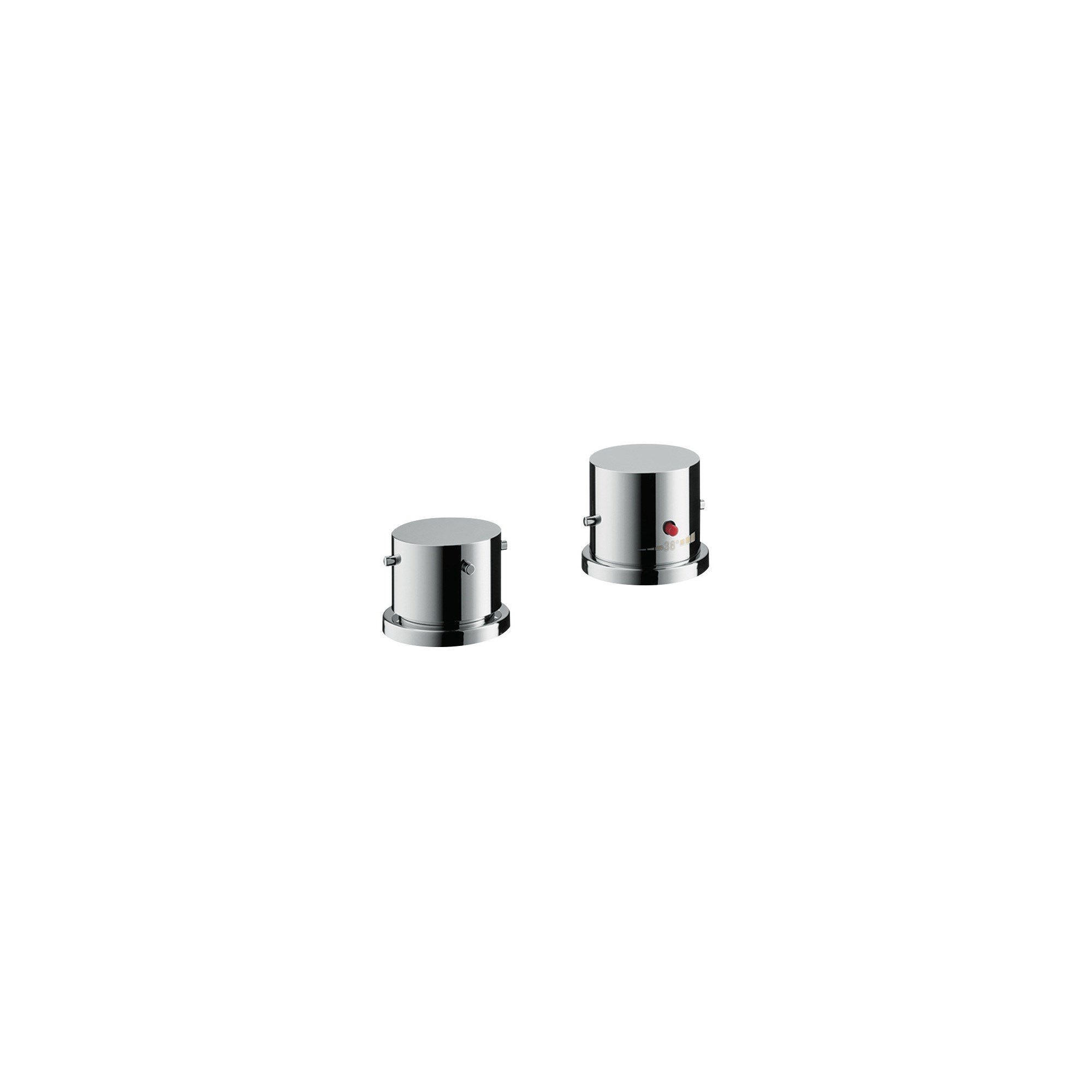 Axor Starck 2 Delikli Termostatik Banyo Bataryası Krom 10480000