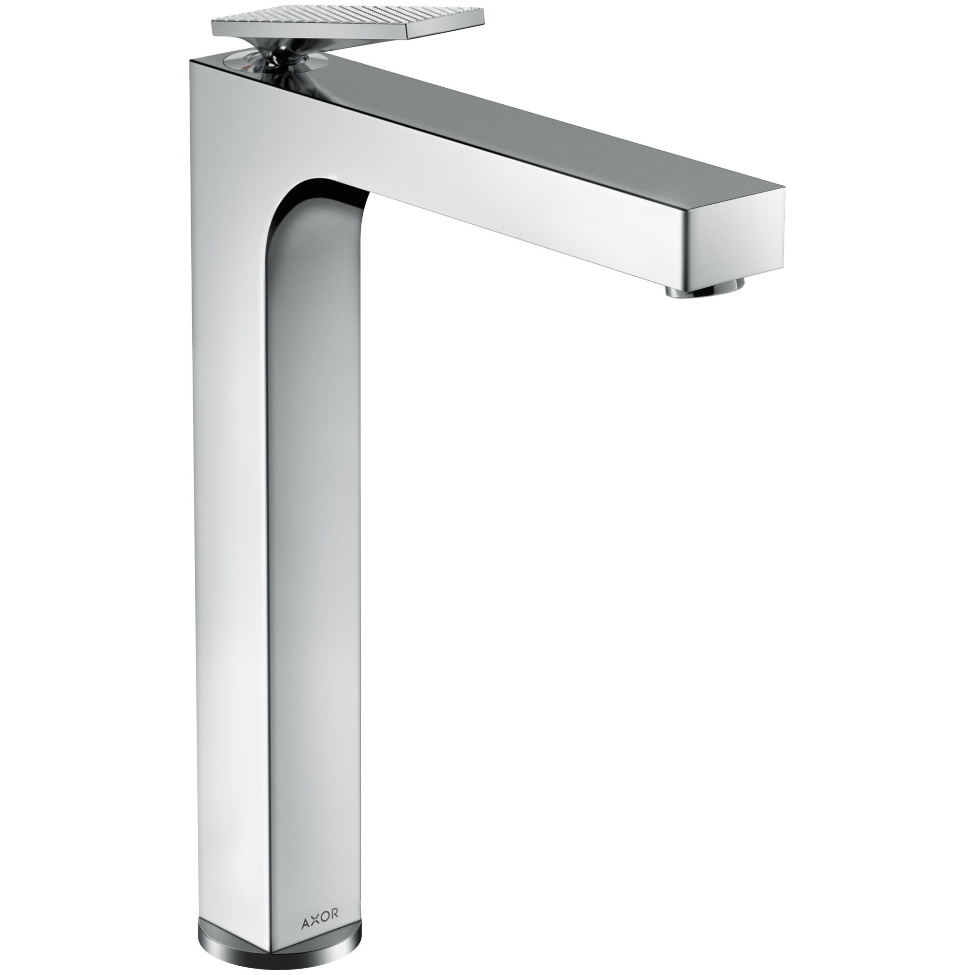 Axor Tek Kollu lavabo bataryası 280 çubuk volan ile kumandasız - rhombic cut 39151000