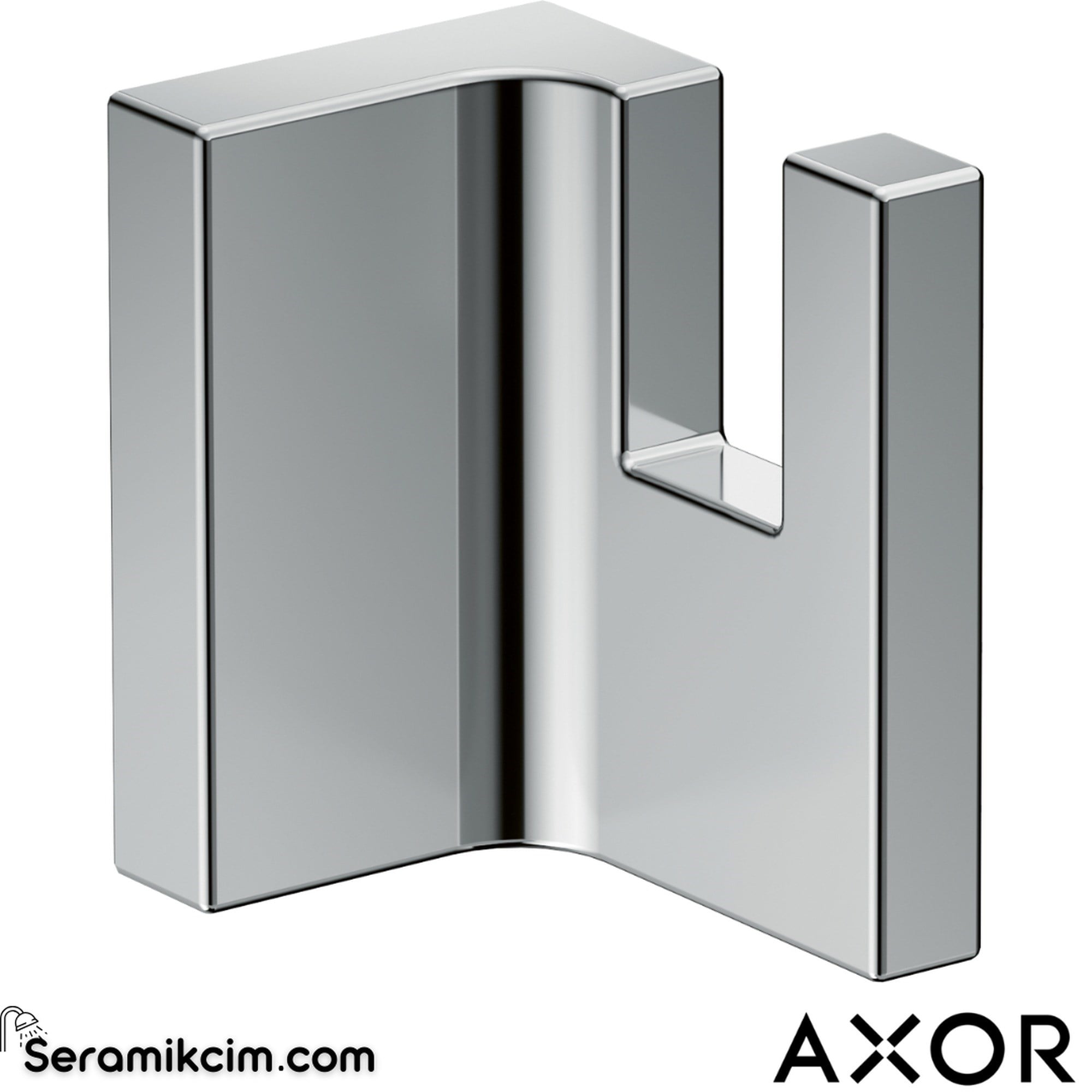 Axor Universal Rectangular Tekli Askılık Krom 42611000