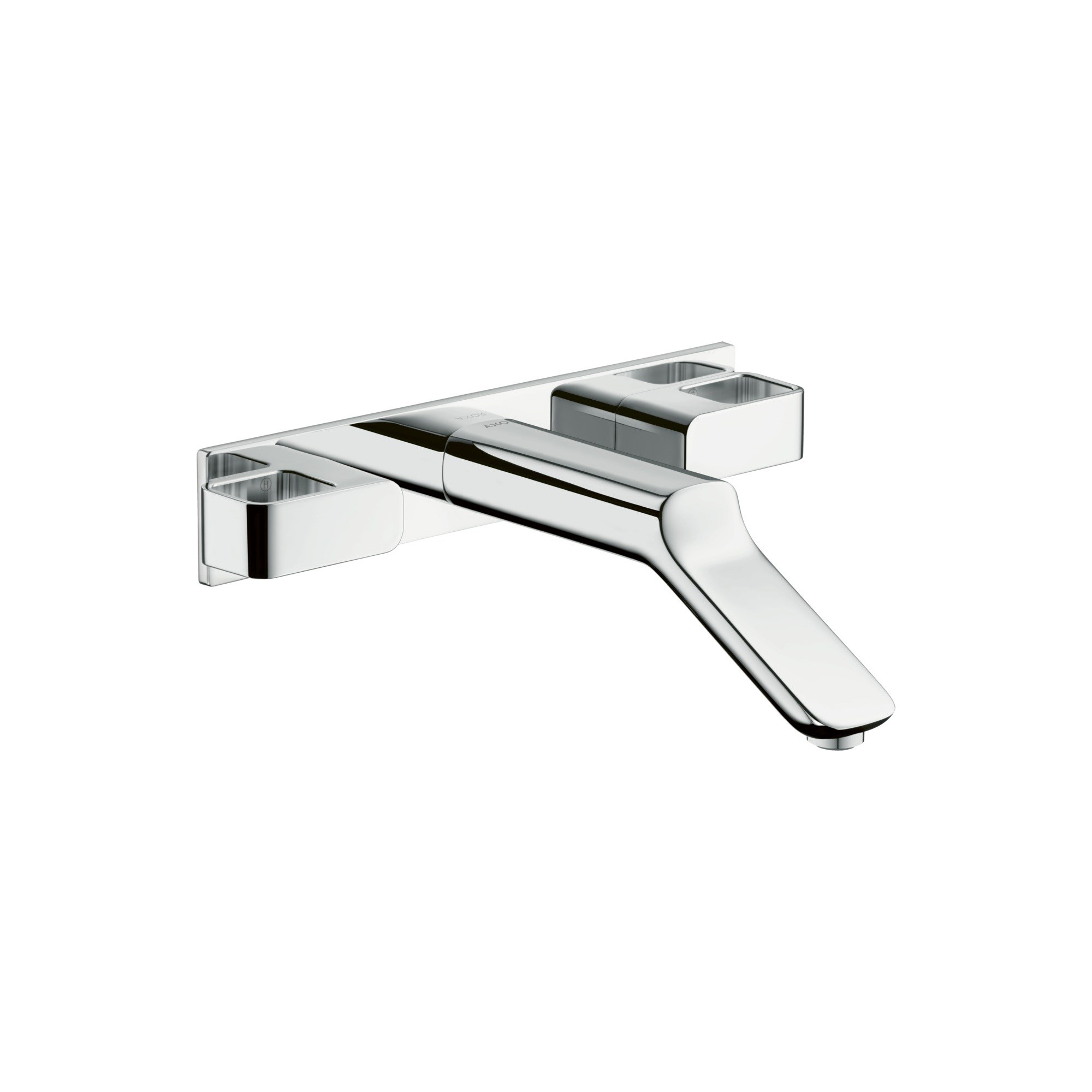 Axor Urquiola Duvardan 3 Delikli Lavabo Bataryası Plakalı 228 mm Krom 11043000