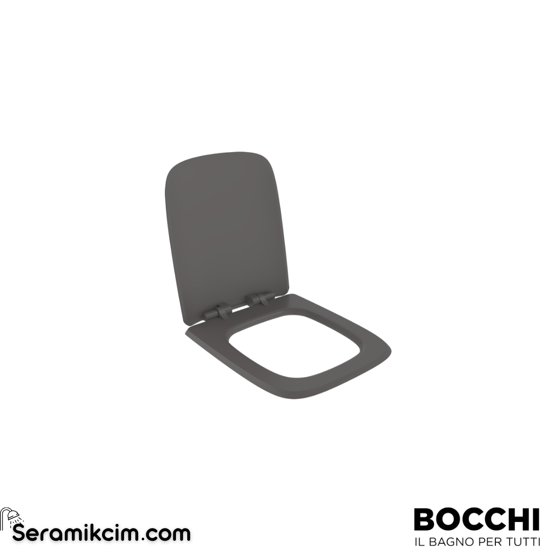 Bocchi New Age Klozet Kapağı - Mat Antrasit A0400-020