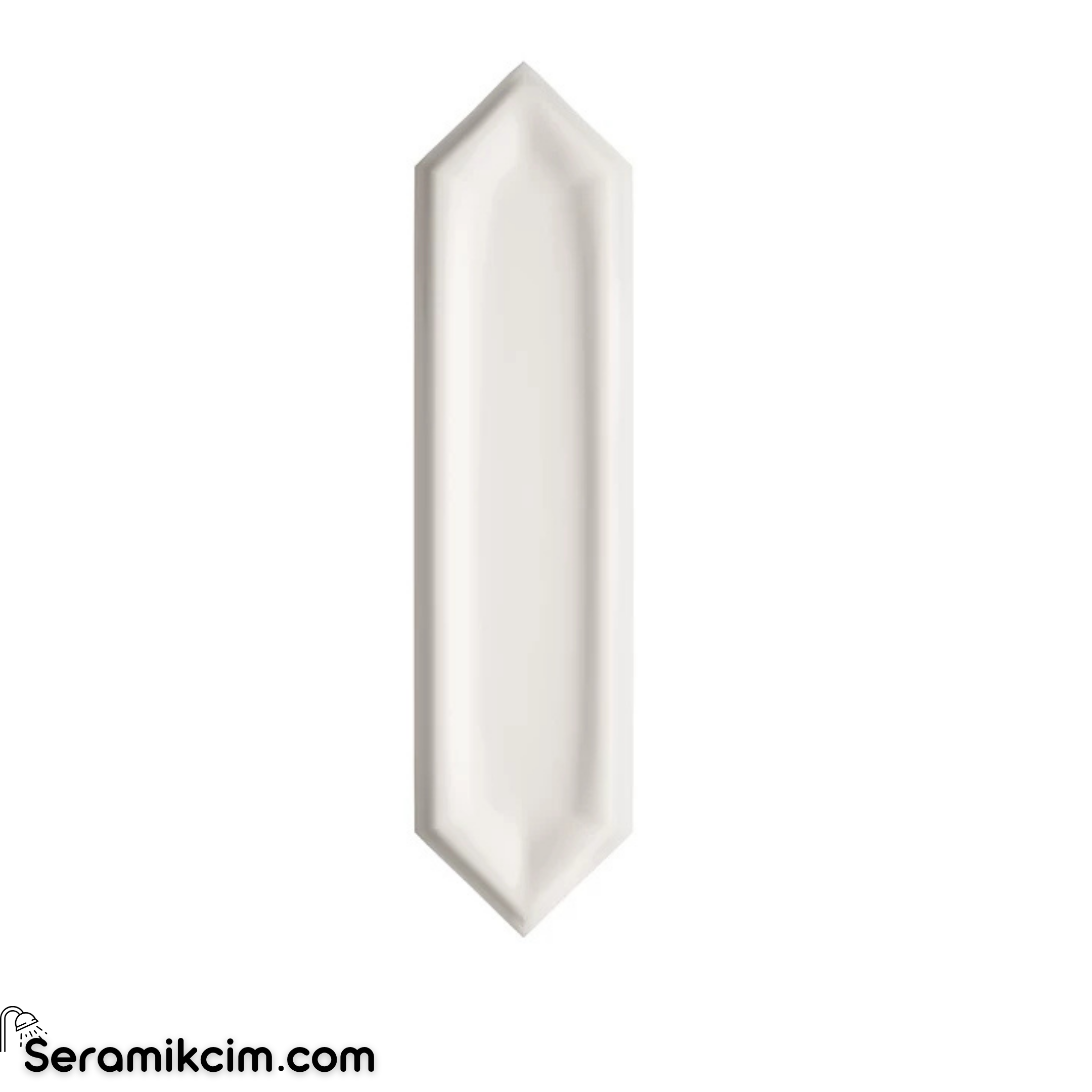Çanakkale Seramik Fa-1040 Viola Beyaz 5X20