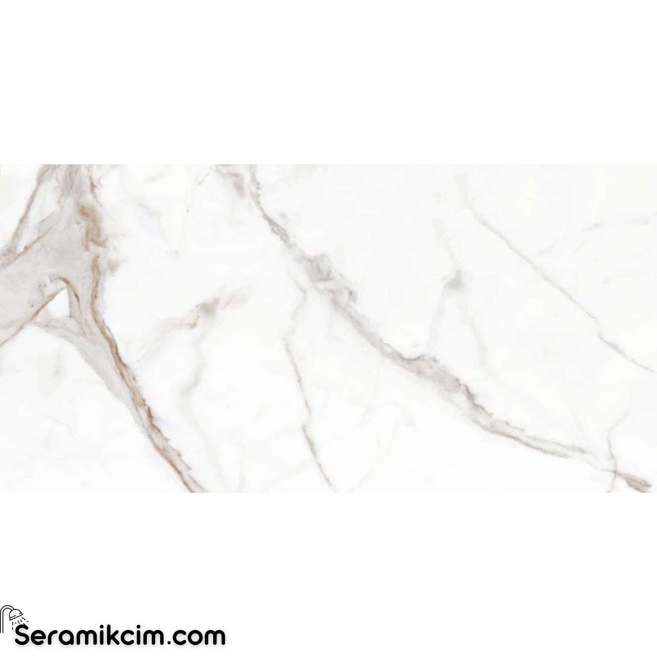 Çanakkale Seramik Fon-5250R Calacatta Gold 40X80 R