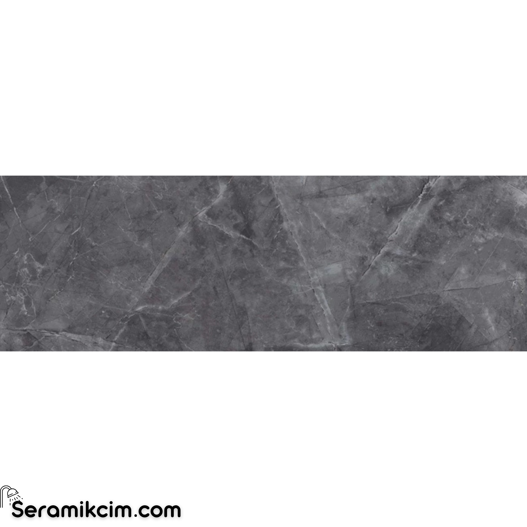 Çanakkale Seramik Fon-6063R Asteya Antrasit 40X120 R
