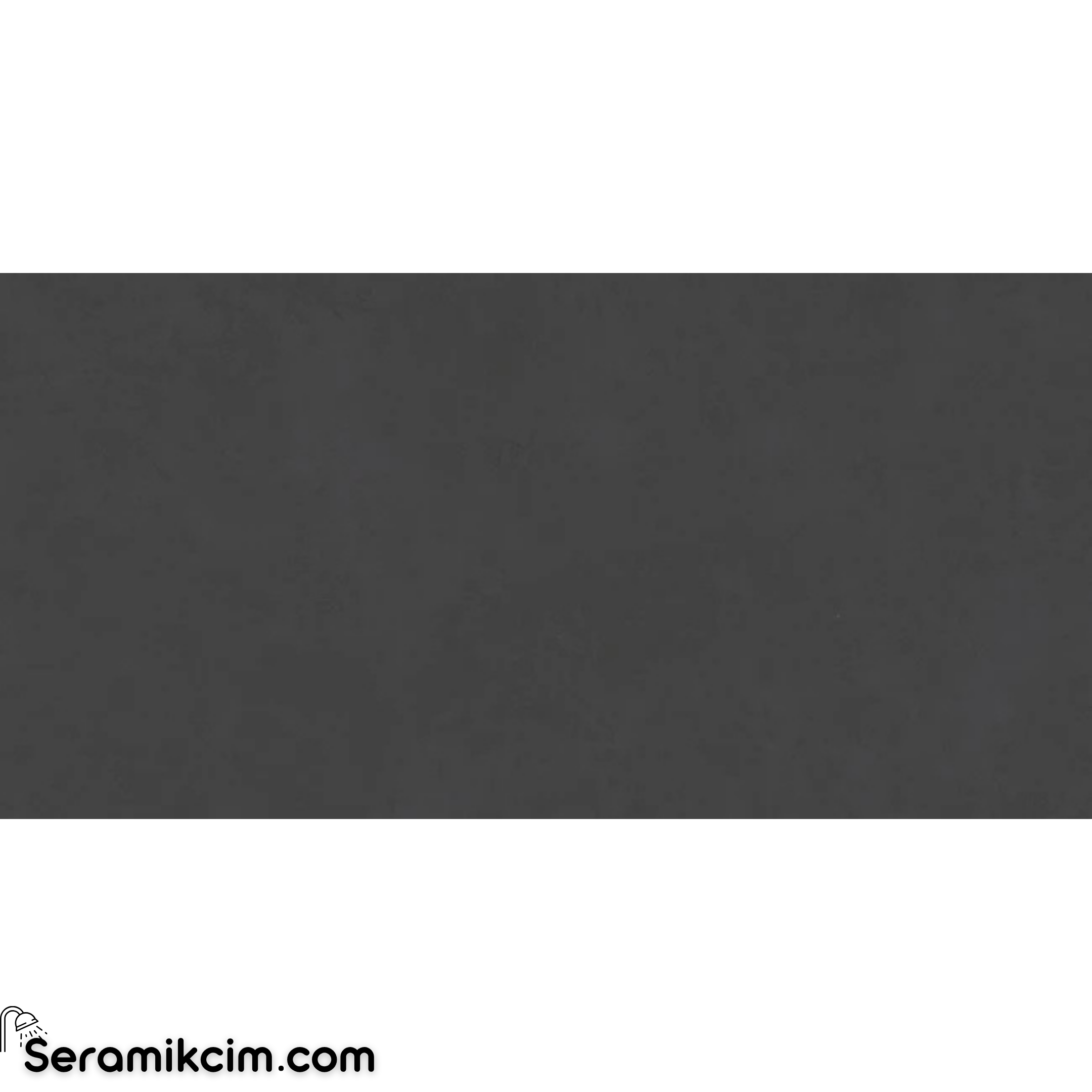 Çanakkale Seramik Gmb-R1376 Intonaco Antrasit Mat -T 60X120