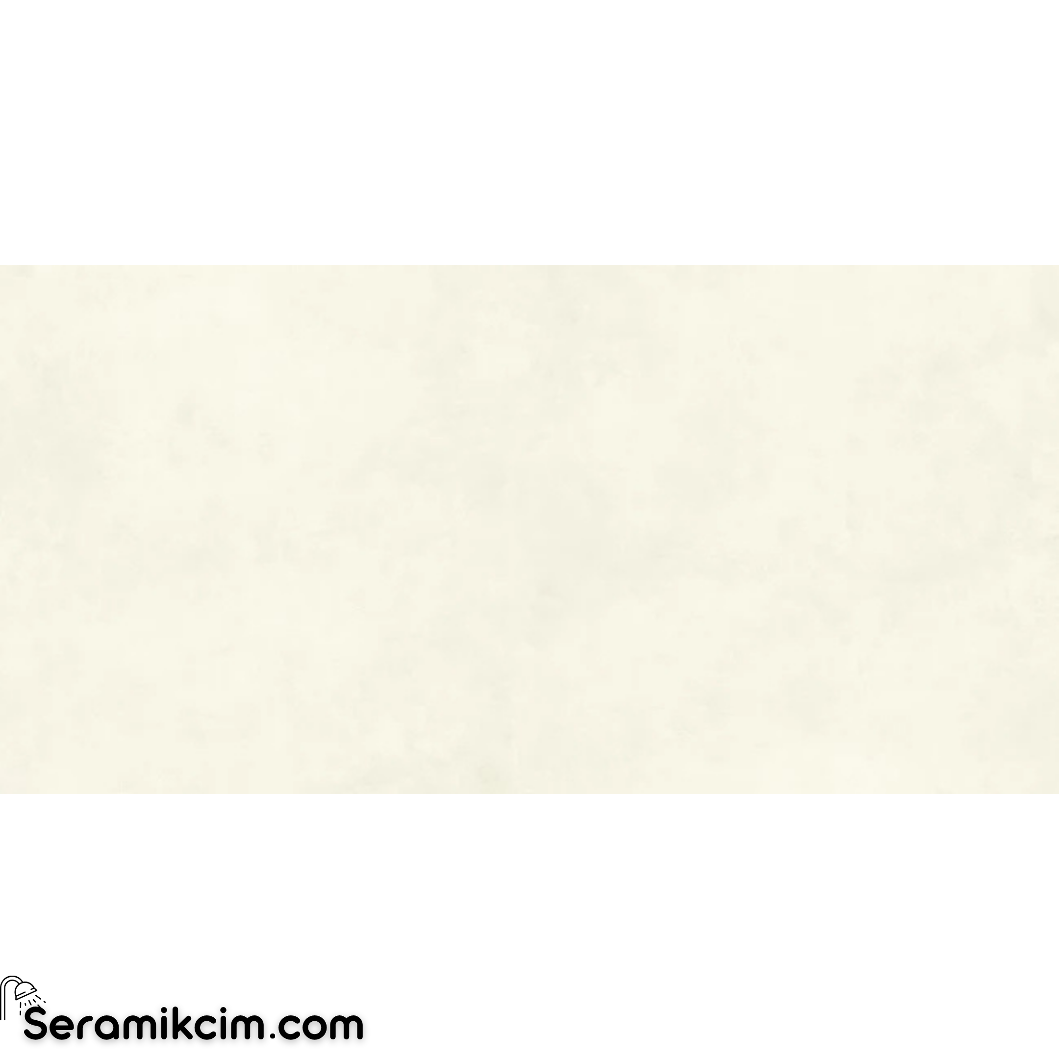 Çanakkale Seramik Gmb-R1500 Luxury Cement Beyaz -T 60X120