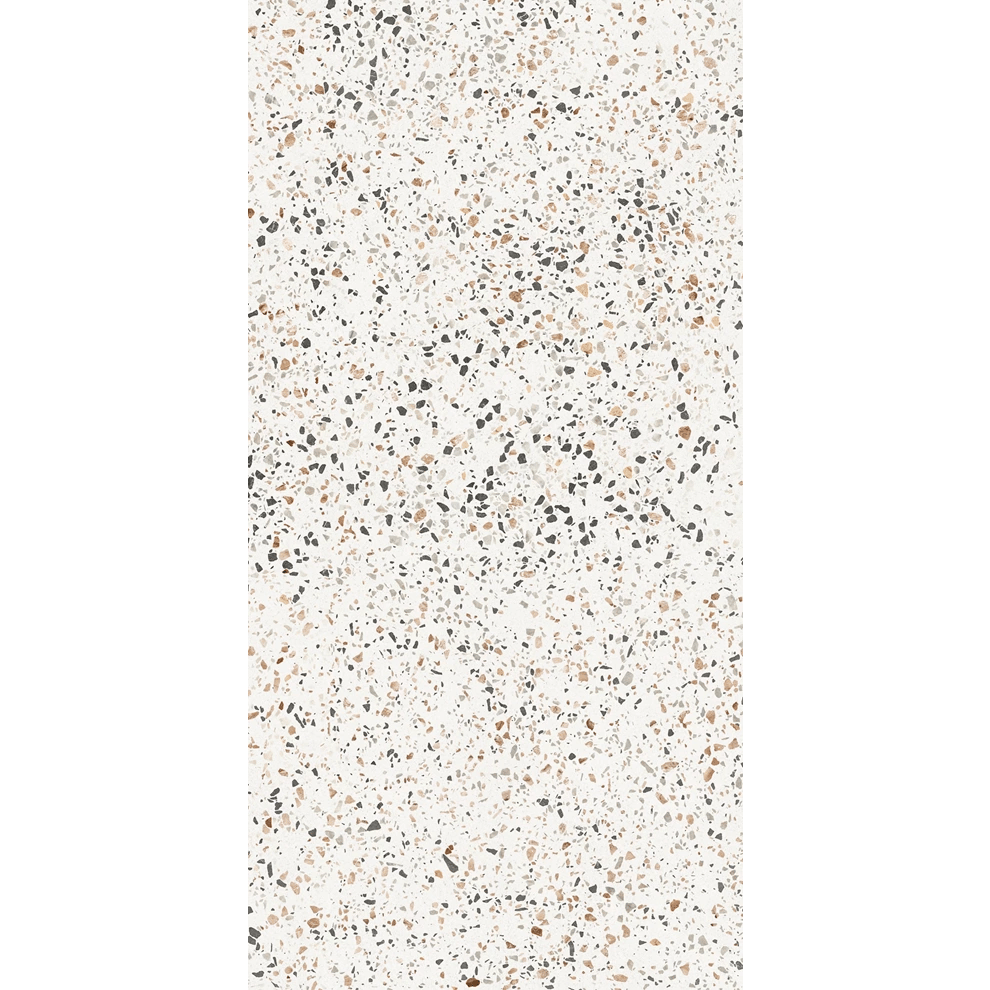 Çanakkale Seramik Gmb-R794 Terrazzo Multicolor Beyaz Mat 60X120 - 310100502690