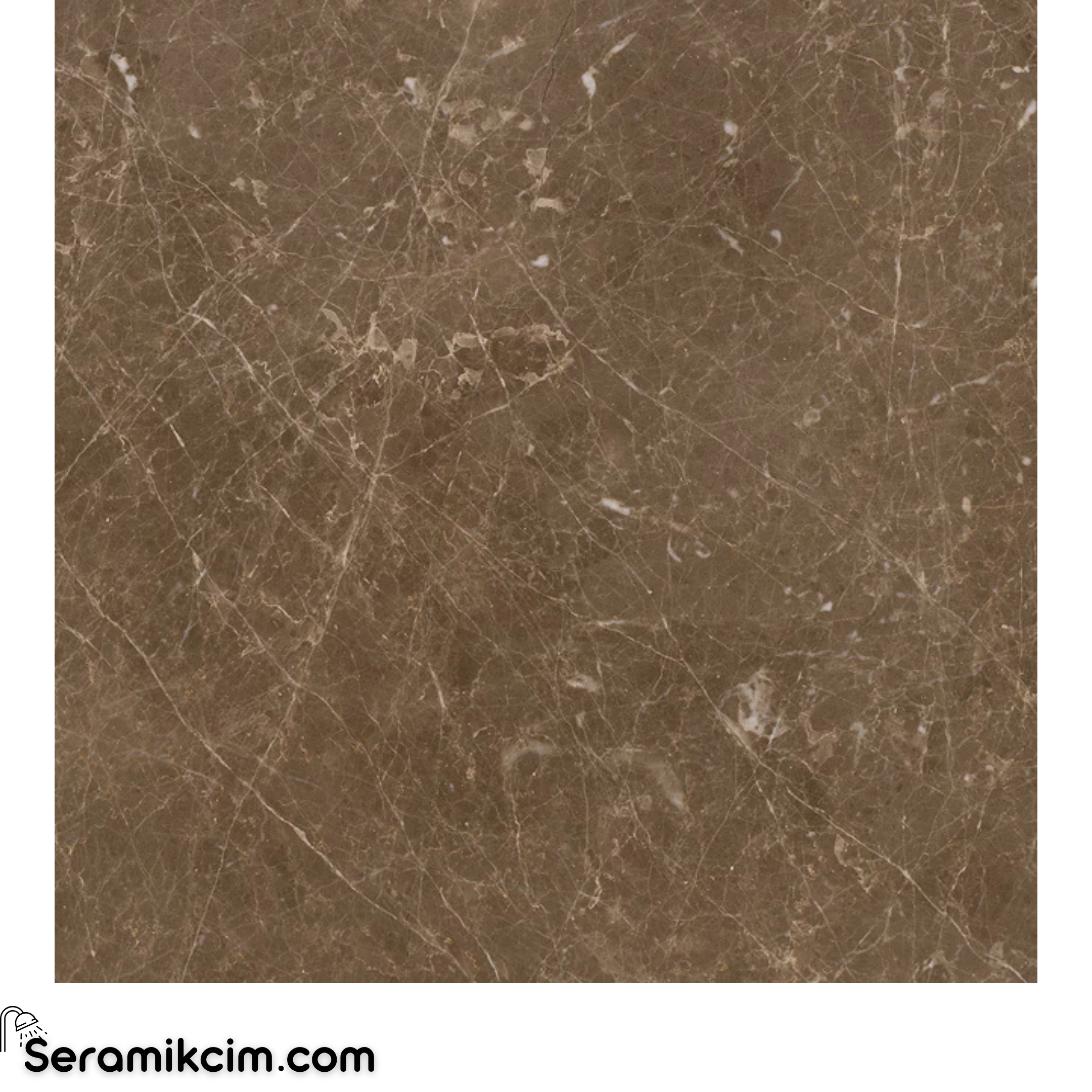 Çanakkale Seramik Gs-D8045R Adore Mat Kahve 59X59 R