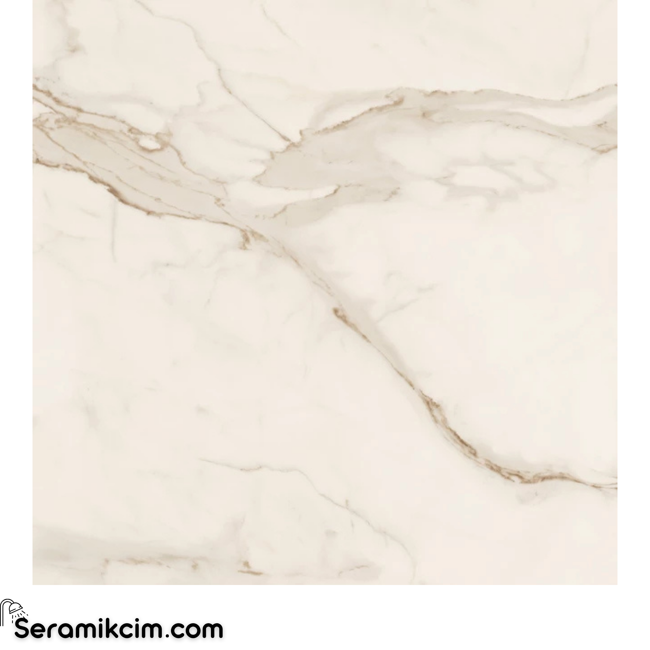 Çanakkale Seramik Gs-D8090R Calacatta Mat Gold 59X59 R