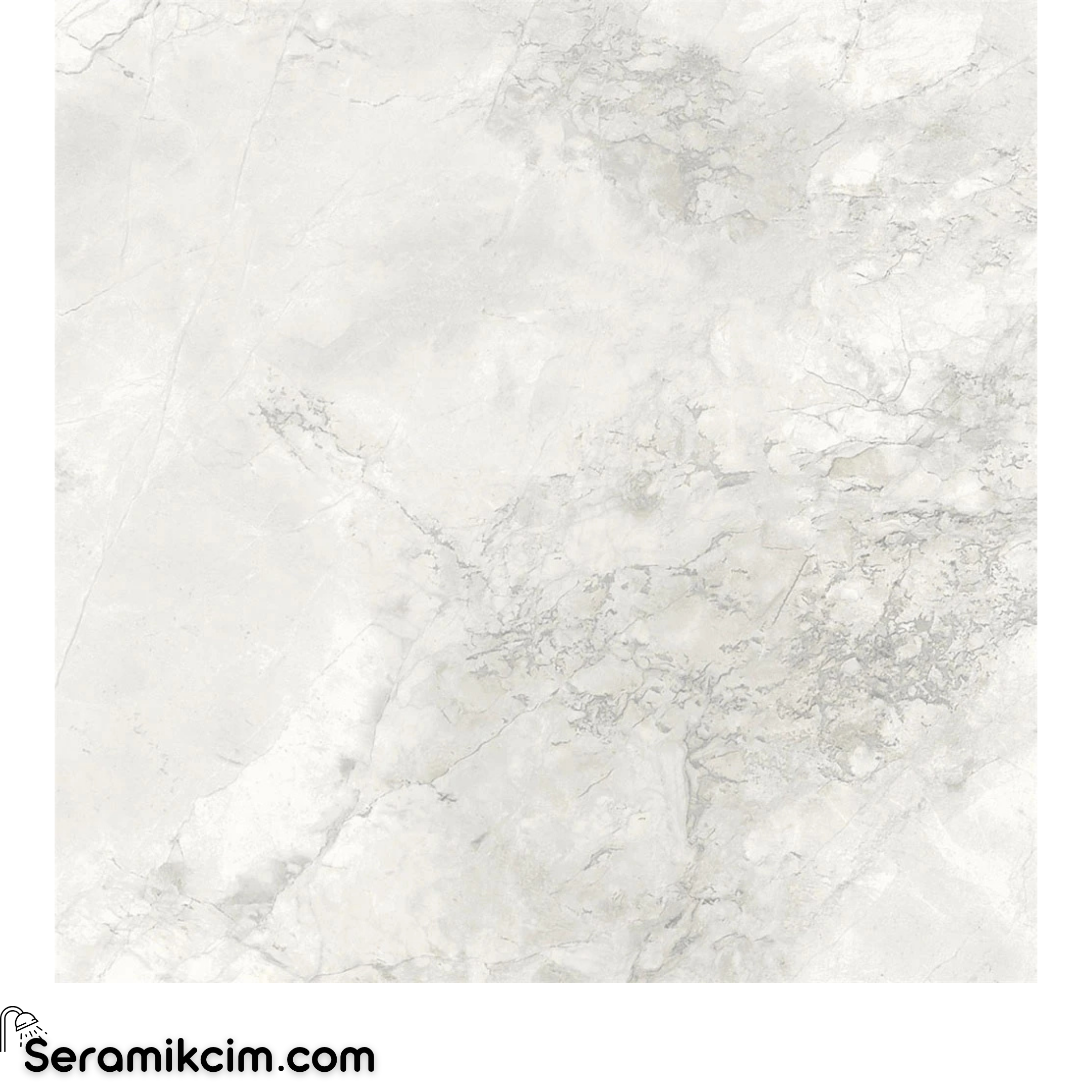 Çanakkale Seramik Gs-D8757R Aida Beyaz 59X59 R