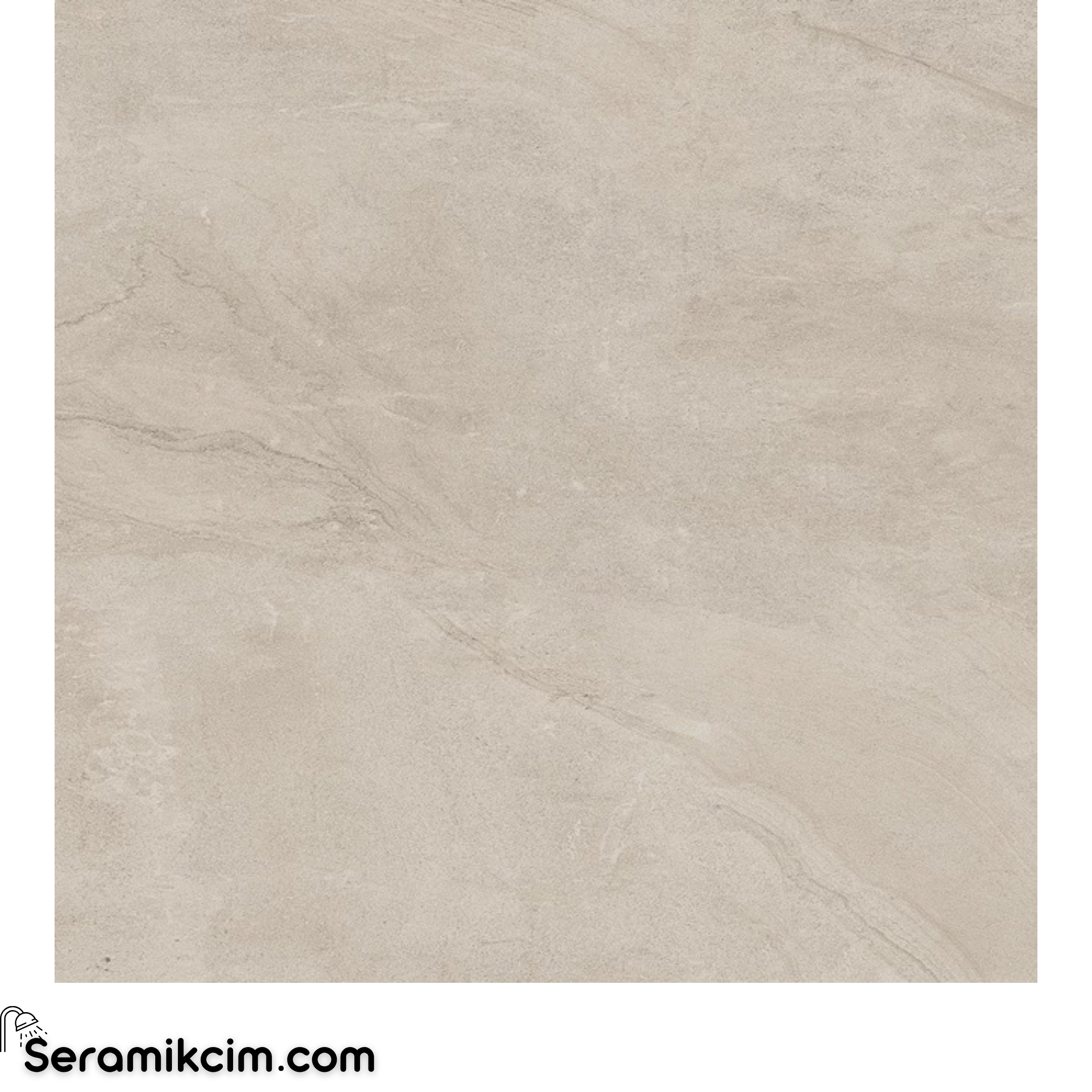Çanakkale Seramik Gs-D8907 Cosmic Mat Taupe 60X60