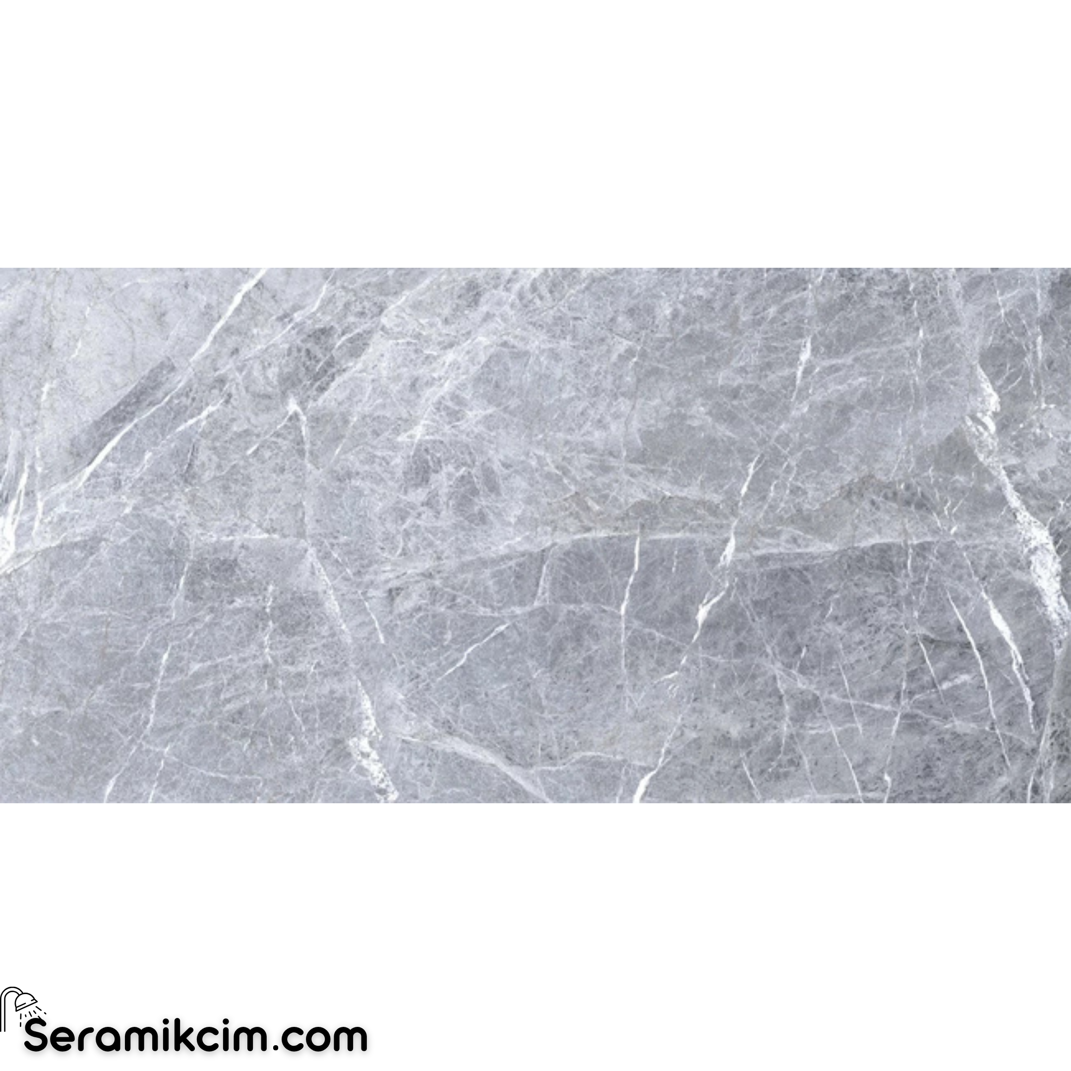 Çanakkale Seramik Im Prestıge Açık Gri Parlak 60X120-T 60X120