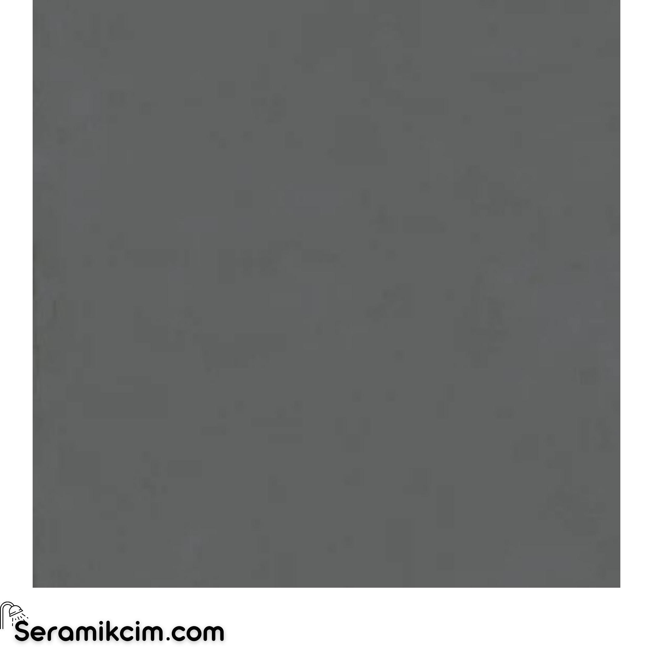 Çanakkale Seramik Kb Intonaco Gri 120X120 8Mm Mat 120X120
