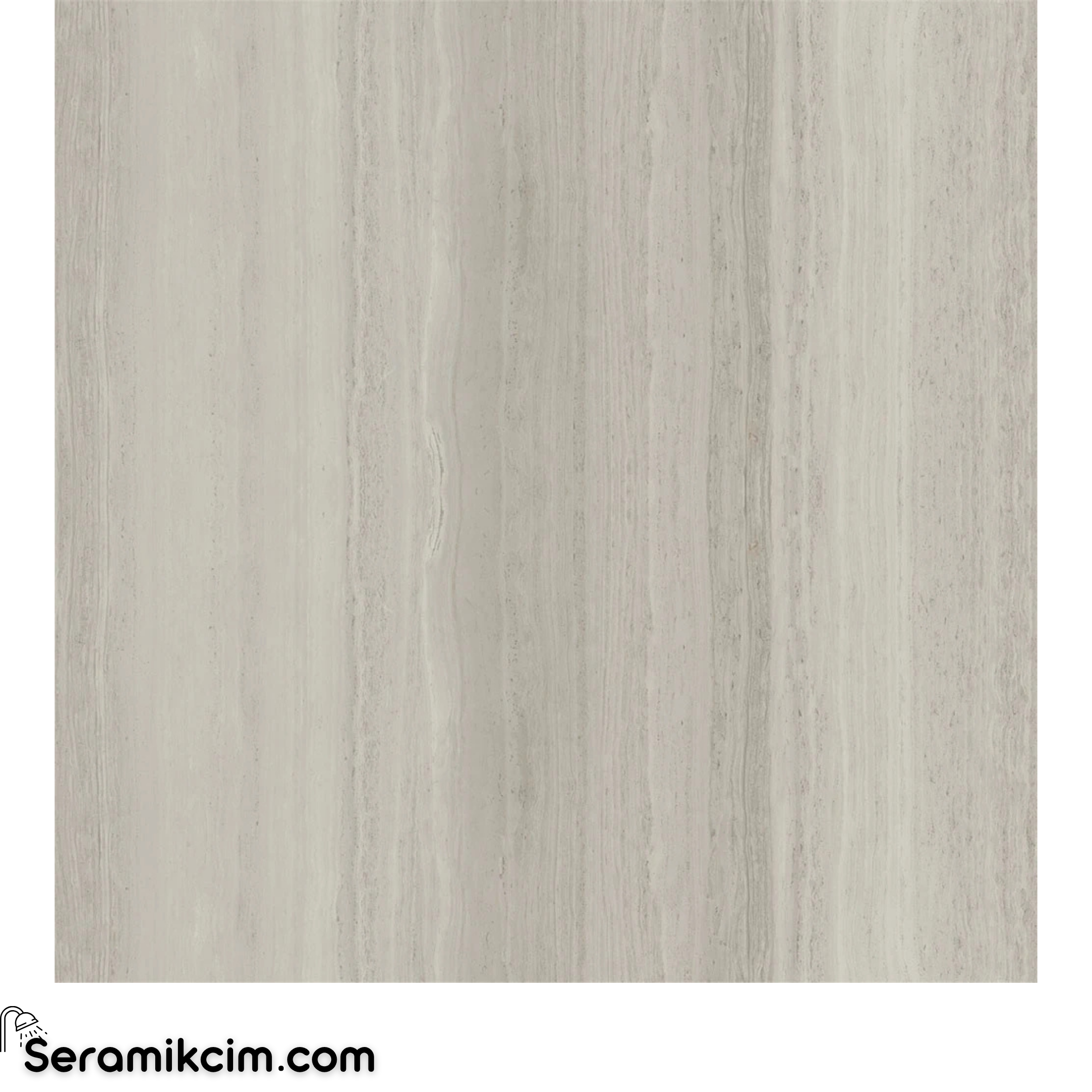Çanakkale Seramik Mpb-U240 Serpeggıante Beyaz Par 59X59R-T 59X59 R
