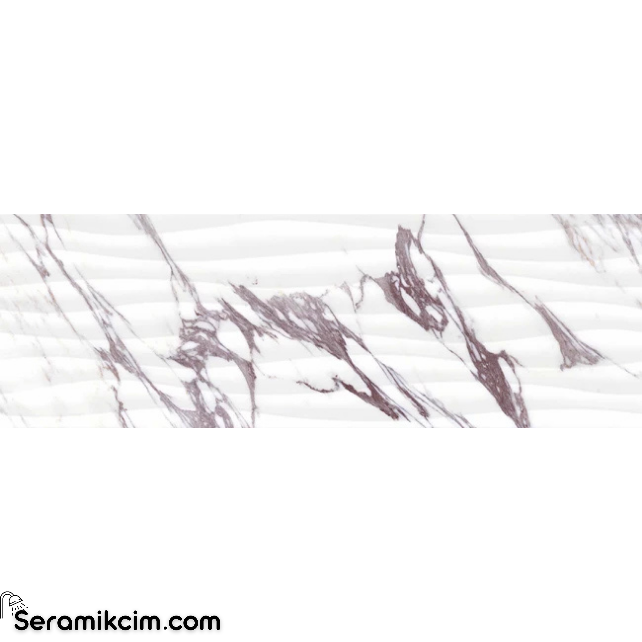 Çanakkale Seramik Rp-6072R Jolie Parlak Dalga Dekor 40X120 R
