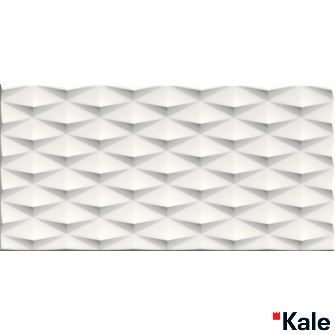 Çanakkale Seramik RP-8640 Natte Beyaz Hill Dekor 30x60