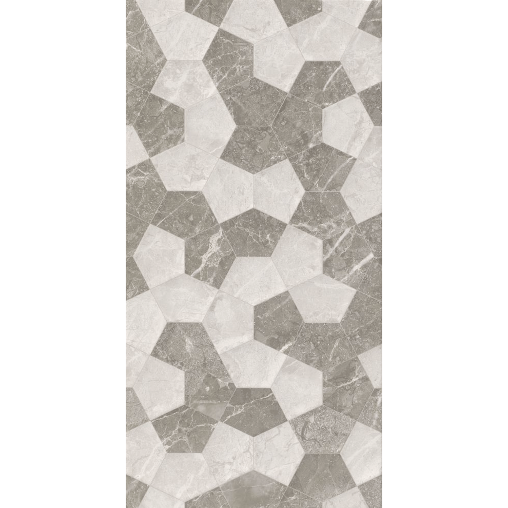 Çanakkale Seramik Rp-8880 Alegra Beyaz Gri Mix Dekor  30X60 - 310100203338