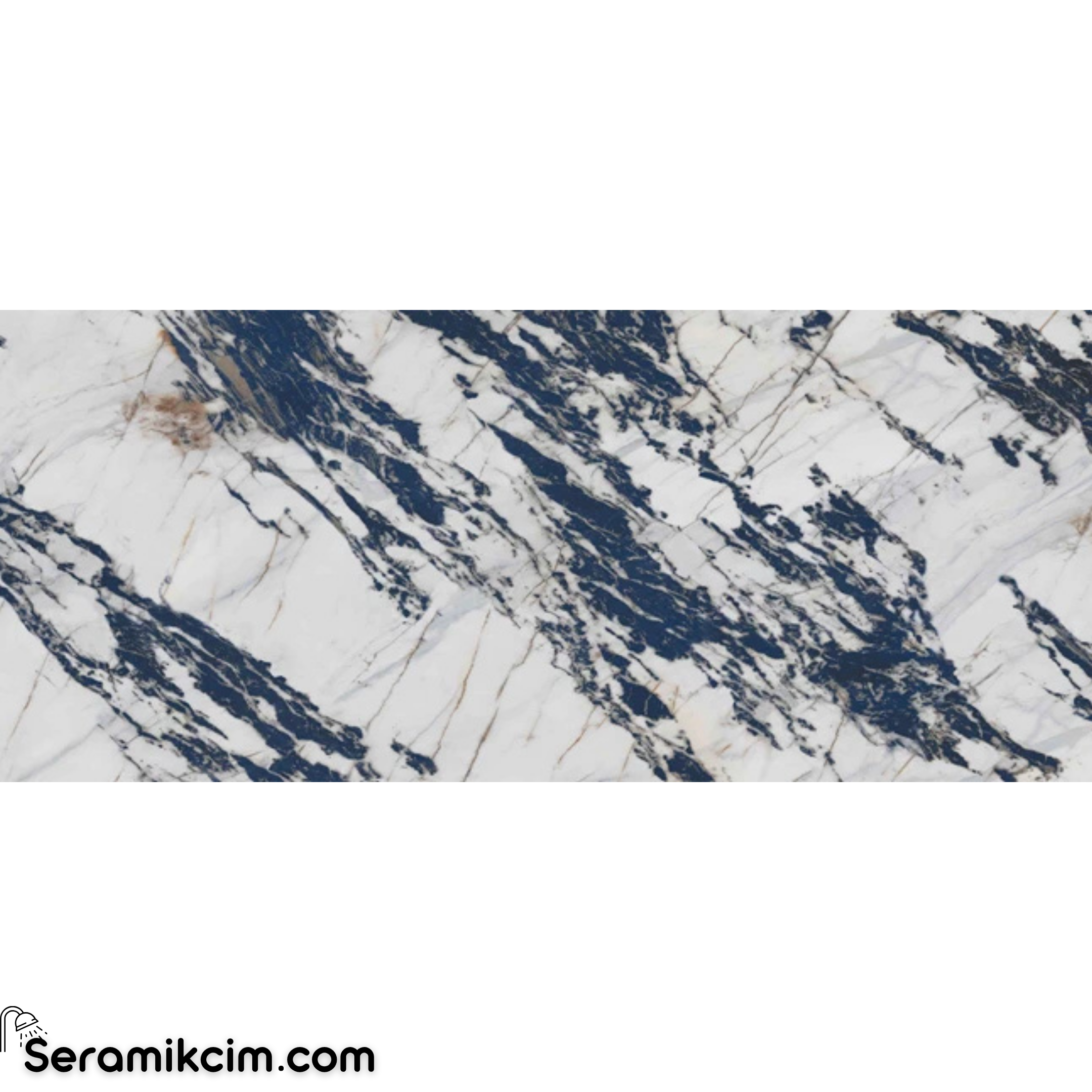 Çanakkale Seramik Tıffany Blue 6mm Parlak 120X280