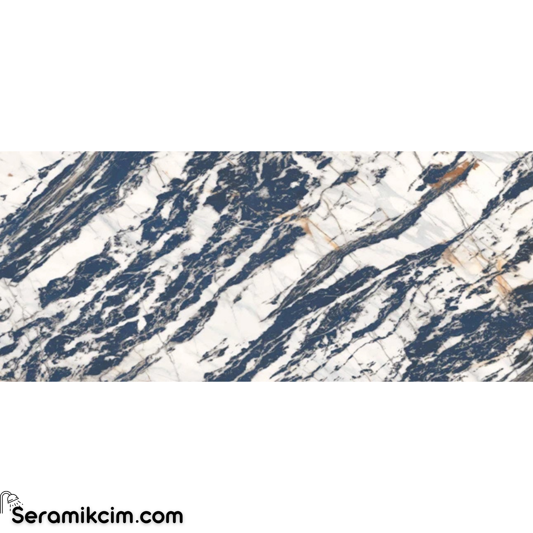 Çanakkale Seramik Tiffany Blue Modül A 6mm Parlak 120X280