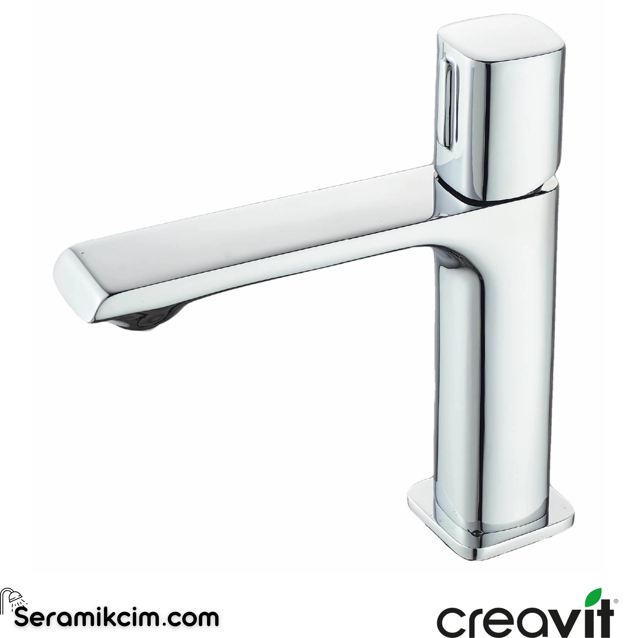 Creavit Alfa Lavabo Armatürü Mat Siyah BT.AL1500S