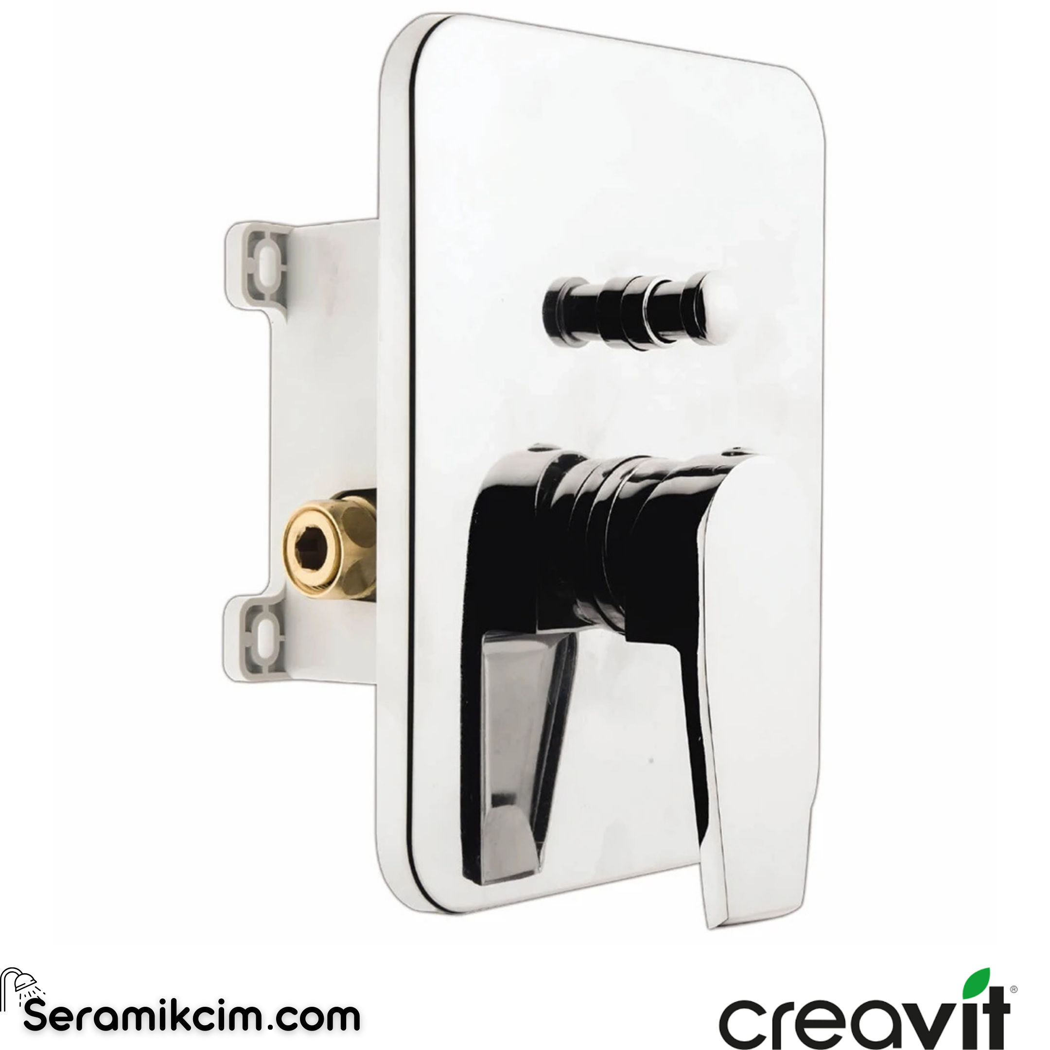 Creavit Ankastre Duş Armatürü Çift Su Çıkışlı BT.DAC4600