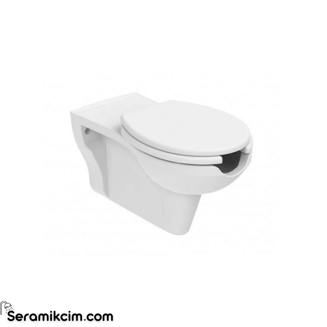 Creavit Bedensel Engelli Asma Klozet Delikli Extra Beyaz BD320-00CB00E-0000