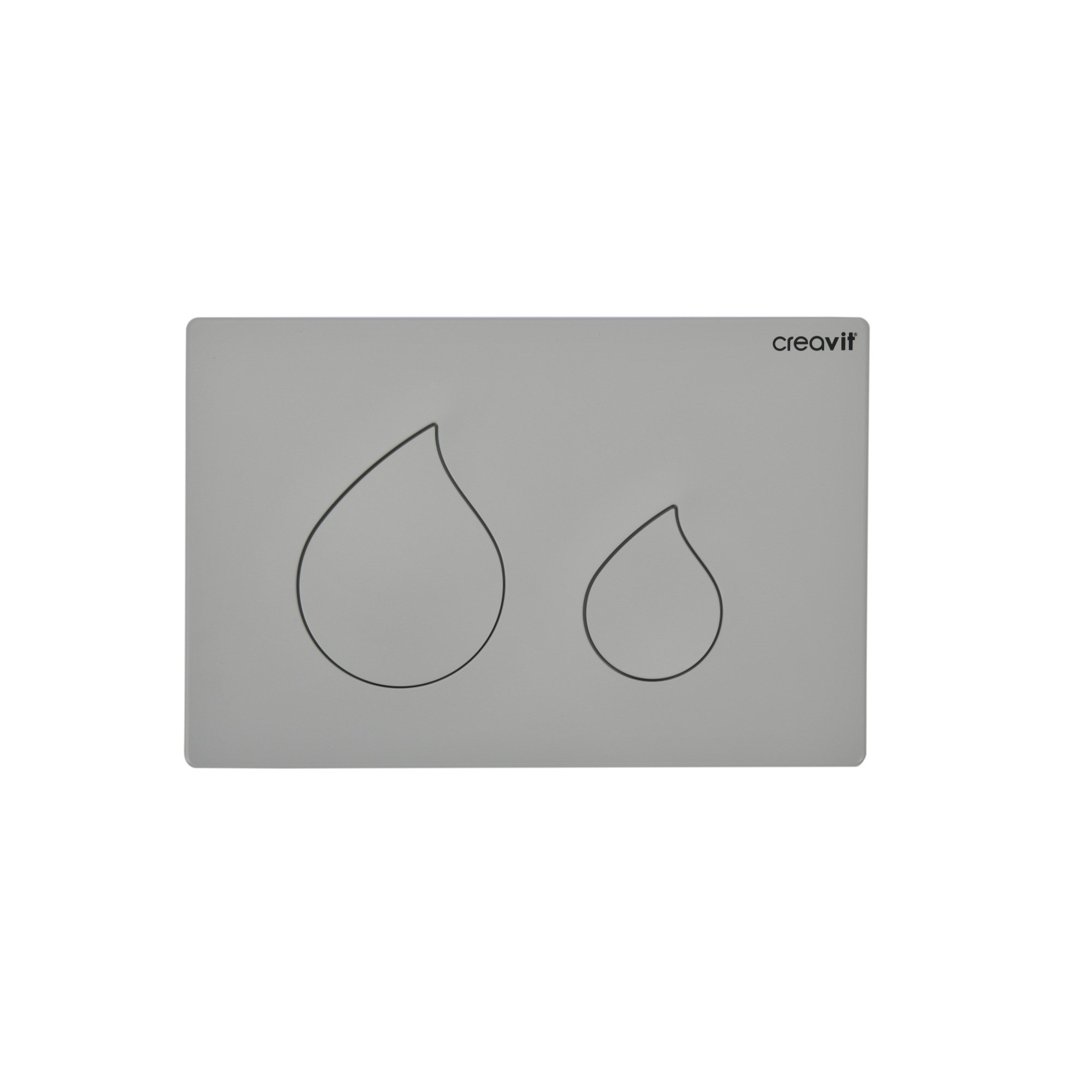 Creavit Bloom Mat Cool Grey Boyalı Kumanda Panel GP1102.07