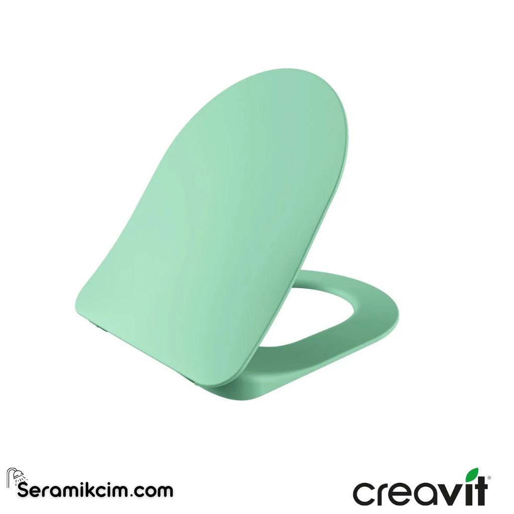 Creavit Duck DP.YK. Nil Yeşili Mat Klozet Kapağı KC0903.01.2000E - KC0903.01.2000E