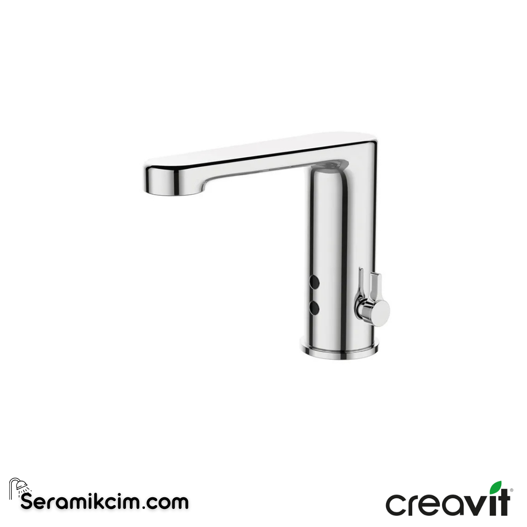 Creavit Fotoselli Lavabo Armatürü Çift Su Girişli BT.ES2410 - BT.ES2410