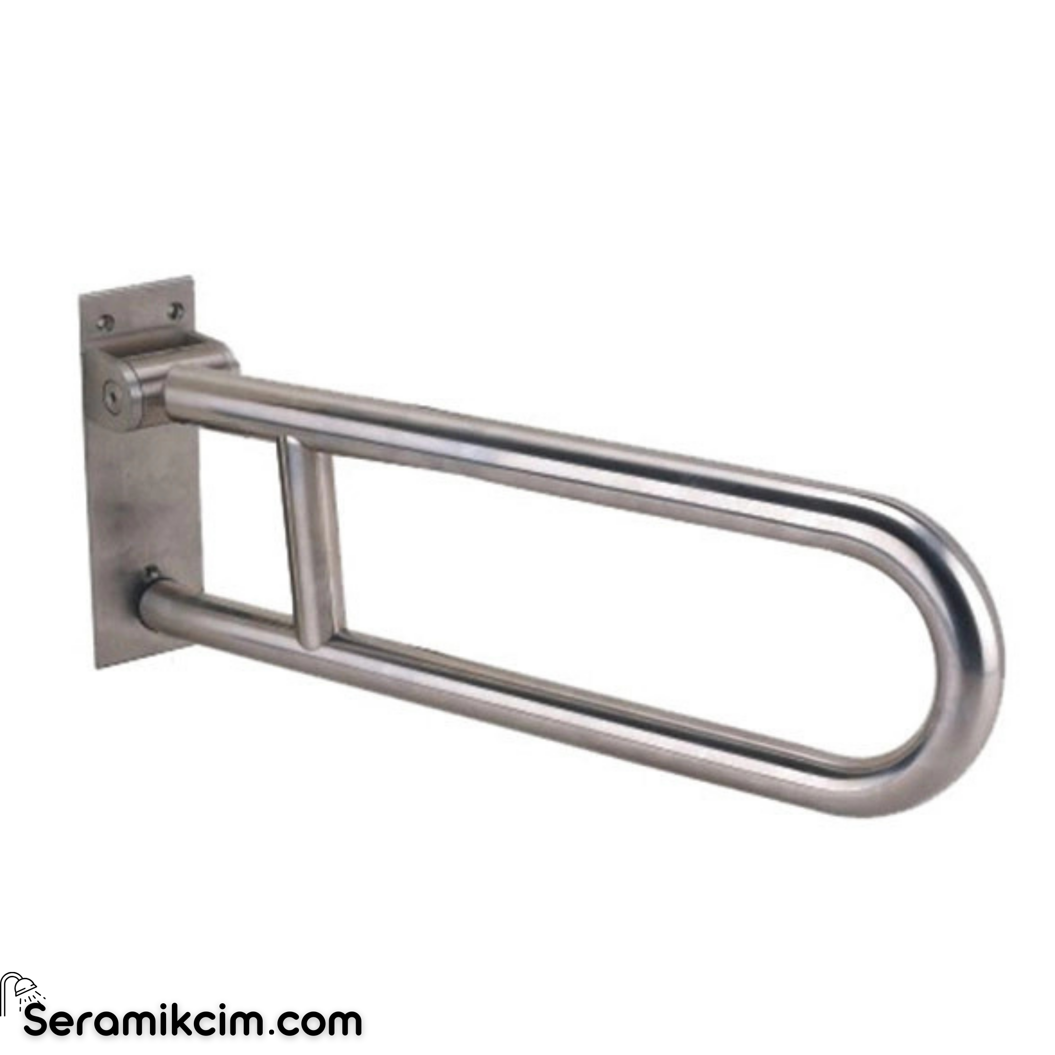 Creavit Hareketli Tutunma Barı (Lavabo +Klozet ) Krom TB110