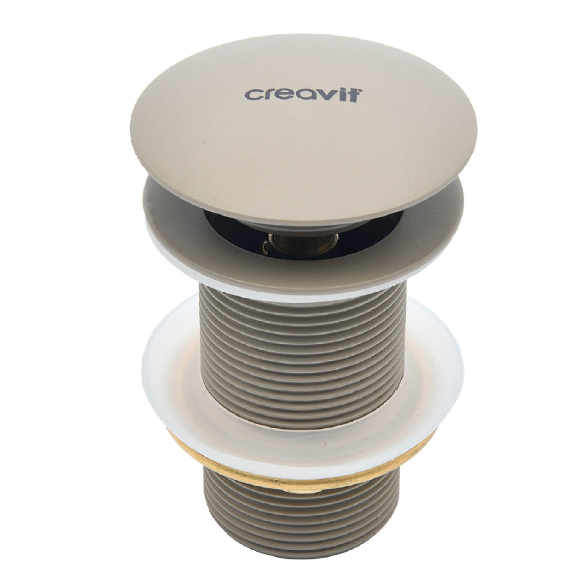 Creavit Lavabo Sifon Başlığı Pop-up Tşmsz CappucinoMat SFU.SF030.Ccm 
