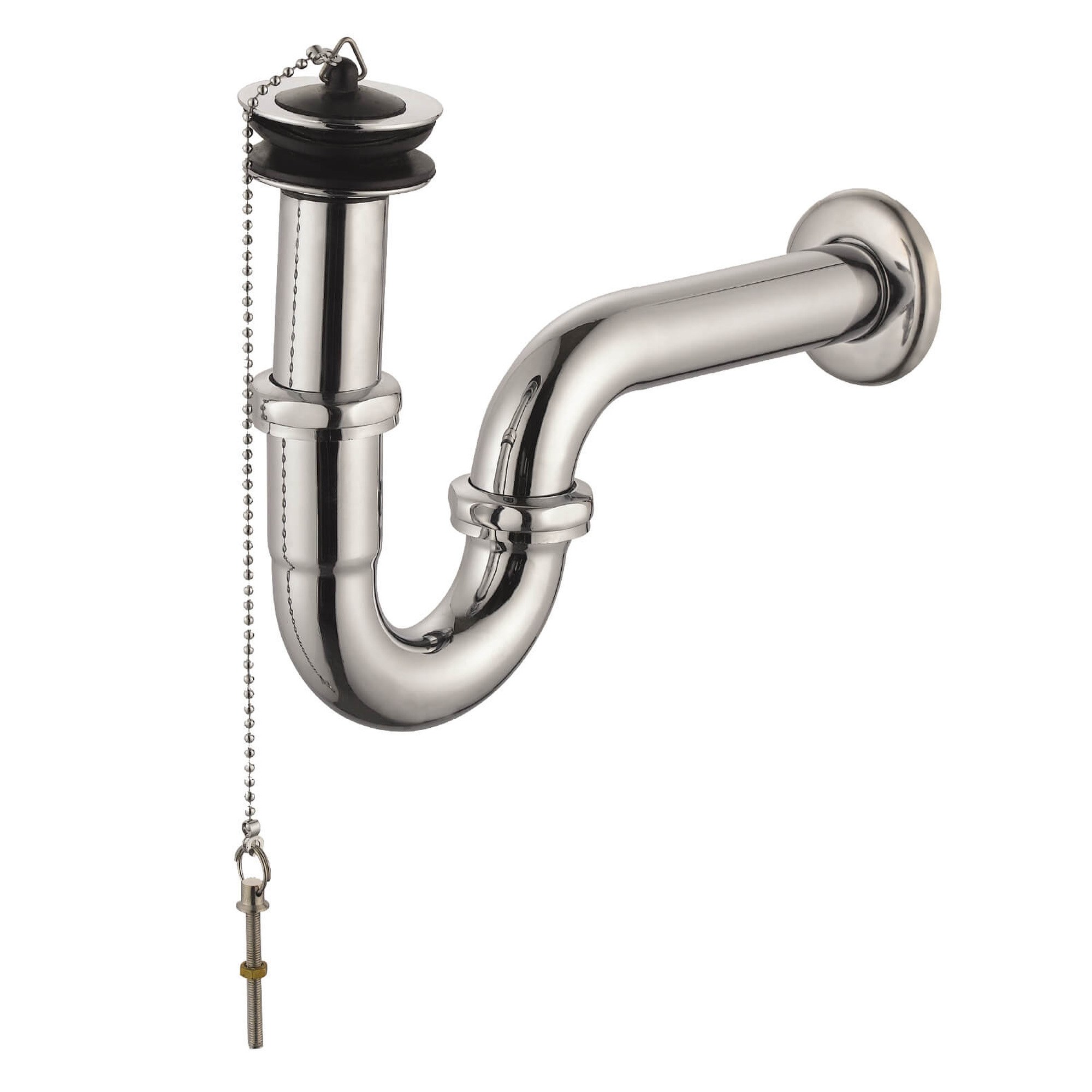 Creavit Lavabo Sifonu 33 cm Süzgeç Krom SF.SF175