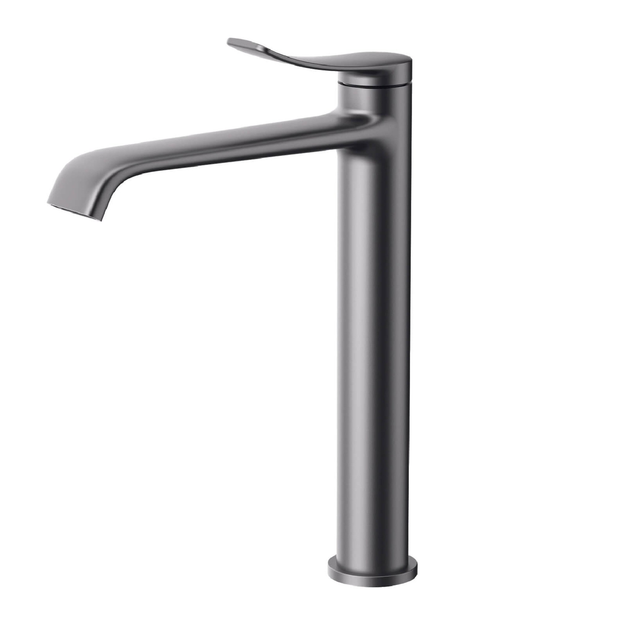 Creavit Lua Uzun Lavabo Armatürü -Metalik Gri BT.LU6500GR