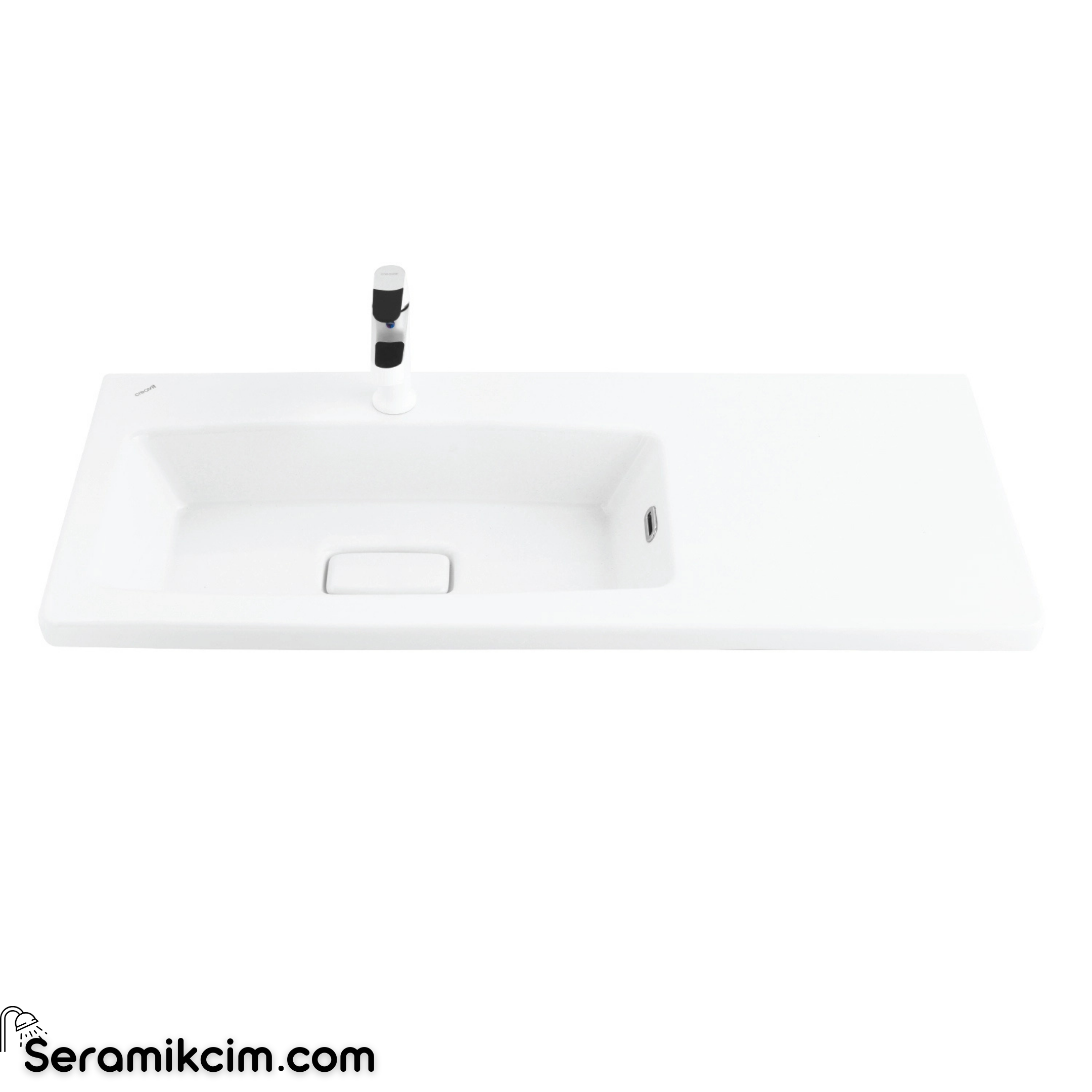 Creavit Memory Etajerli Lavabo 100 cm Extra Beyaz MY100-00CB00E-0000