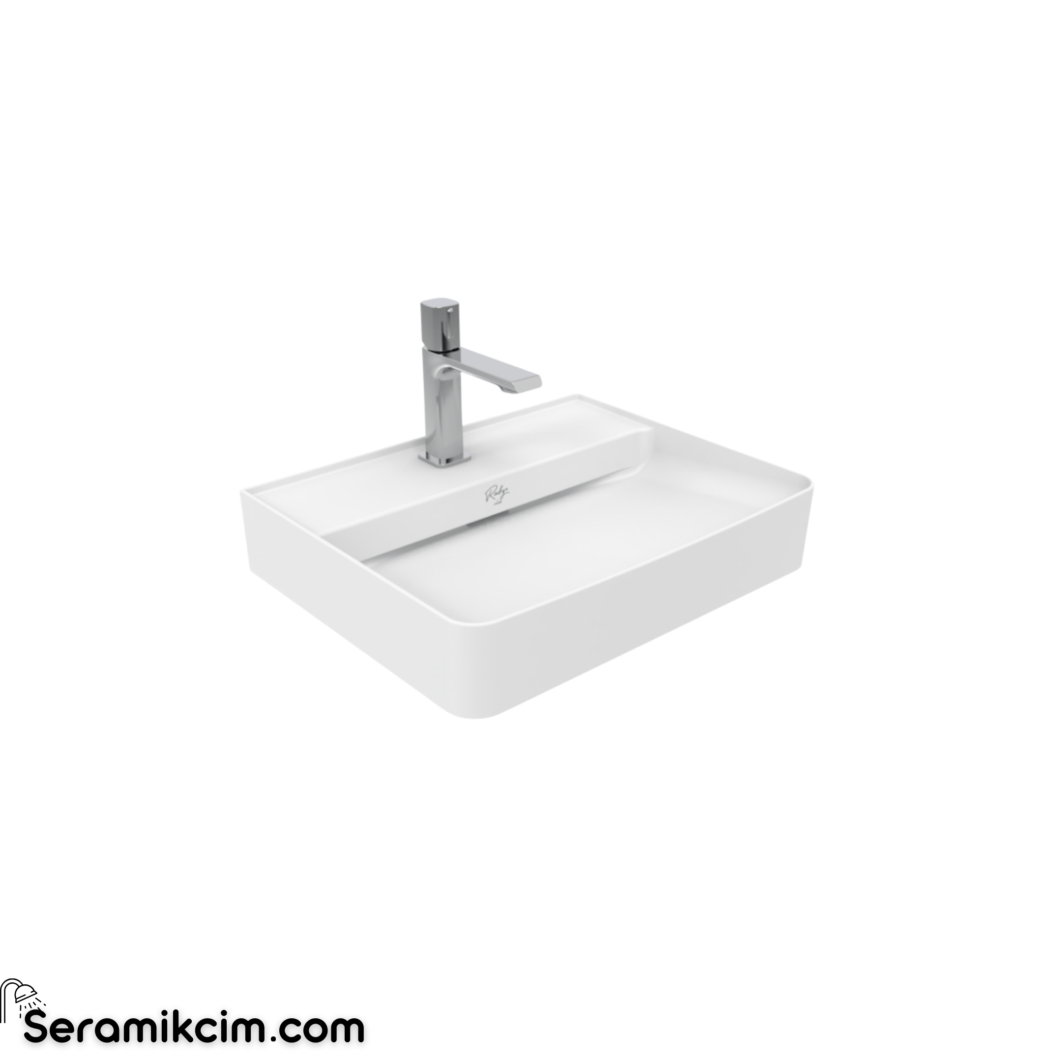 Creavit Ruby Tezgah Üzeri Lavabo 50x40 cm  RB051-00CB42E-0000