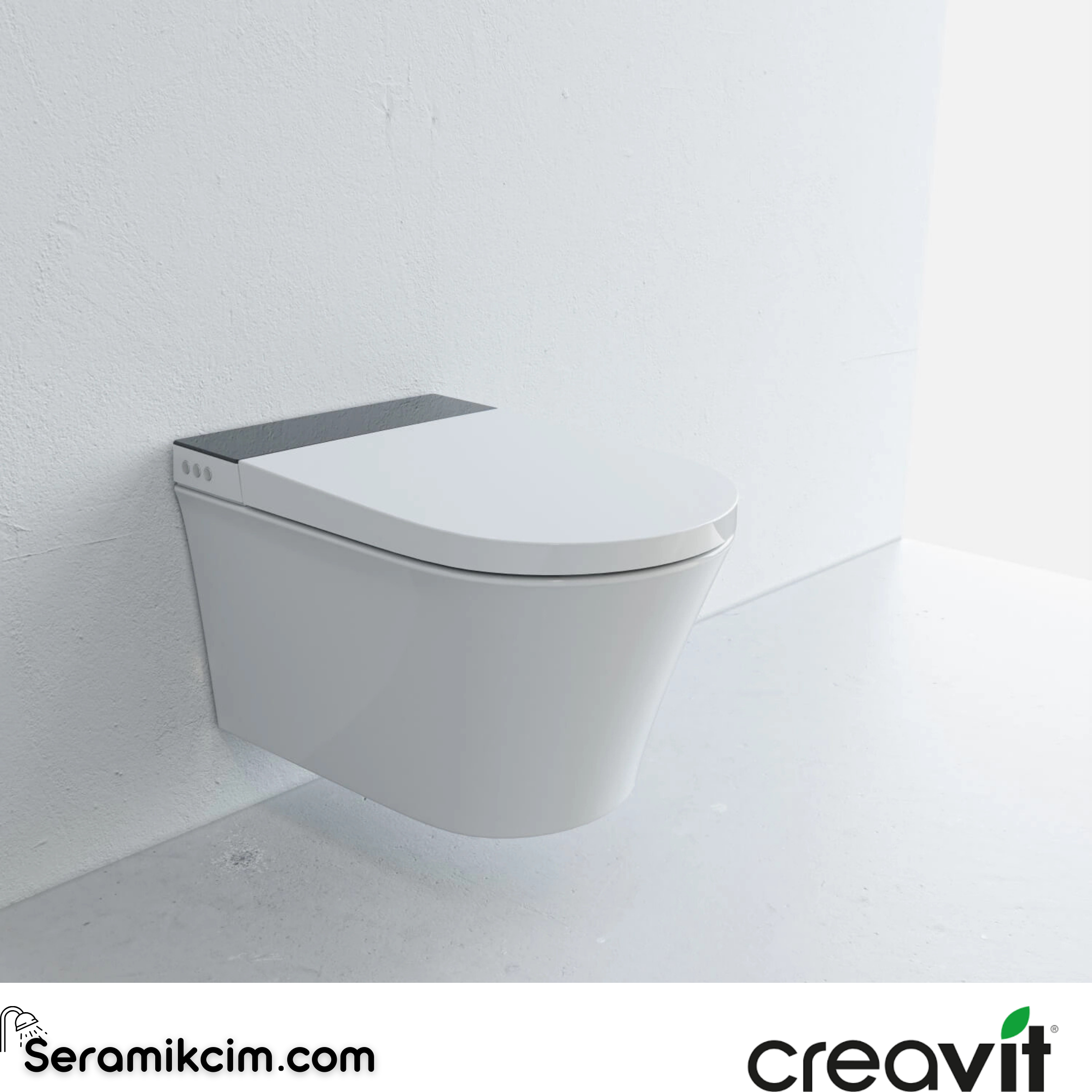 Creavit WQ+Plus Asma Klozet Beyaz WQ325-11CB00E-0000