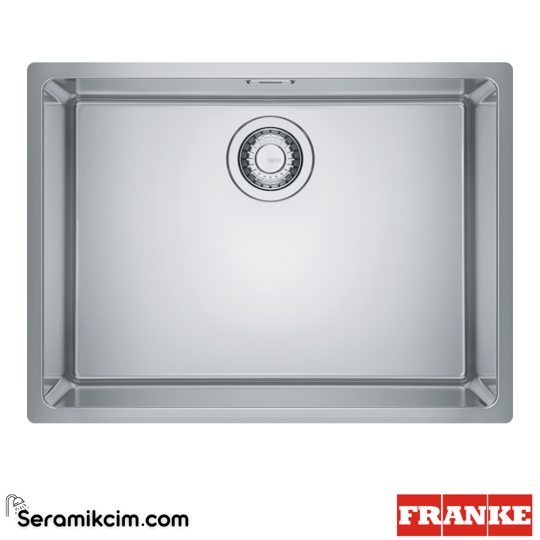Franke Maris MRX 110-55 Tezgahaltı Dikdörtgen 590x440mm Paslanmaz Çelik Eviye İnox 122.0654.854
