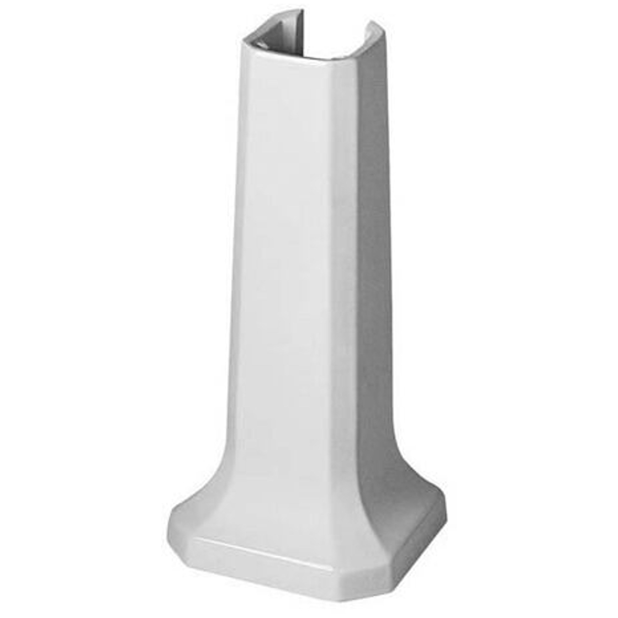 Duravit 1930 Serisi Lavabo Ayağı 29,6x30x63 cm Parlak Beyaz (Tek Satılmaz, Lavabo İle Satılır) 0857900000