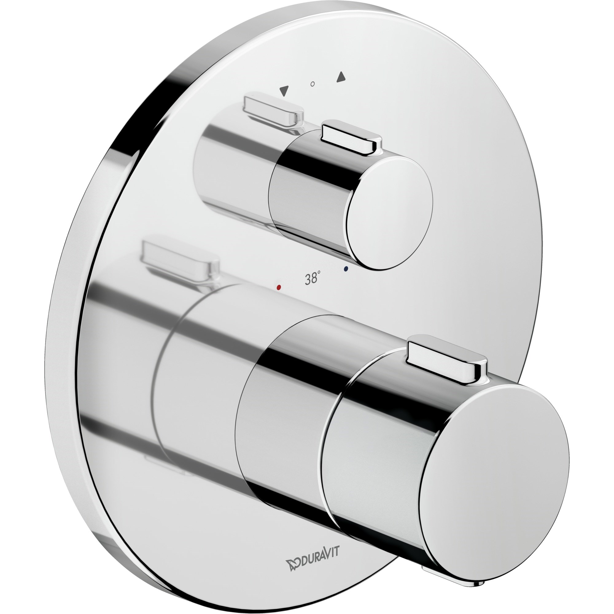 Duravit Ankastre Termostatik Batarya 2 Çıkışlı Krom TH4200014010