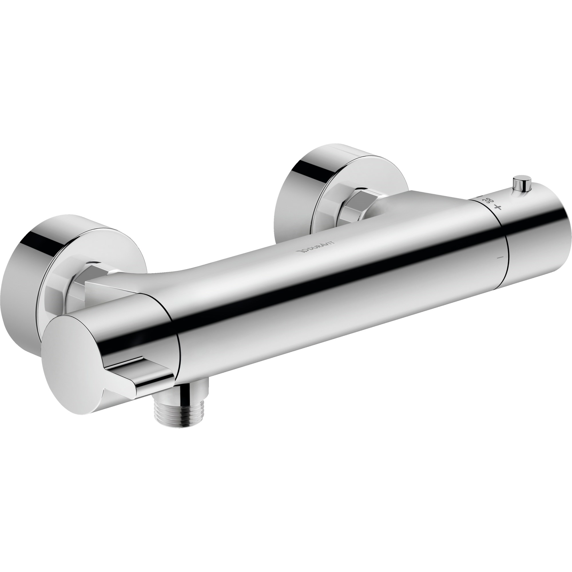 Duravit B.2 Sıva Üstü Termostatik Duş Bataryası 1 Çıkışlı Krom B24220000010