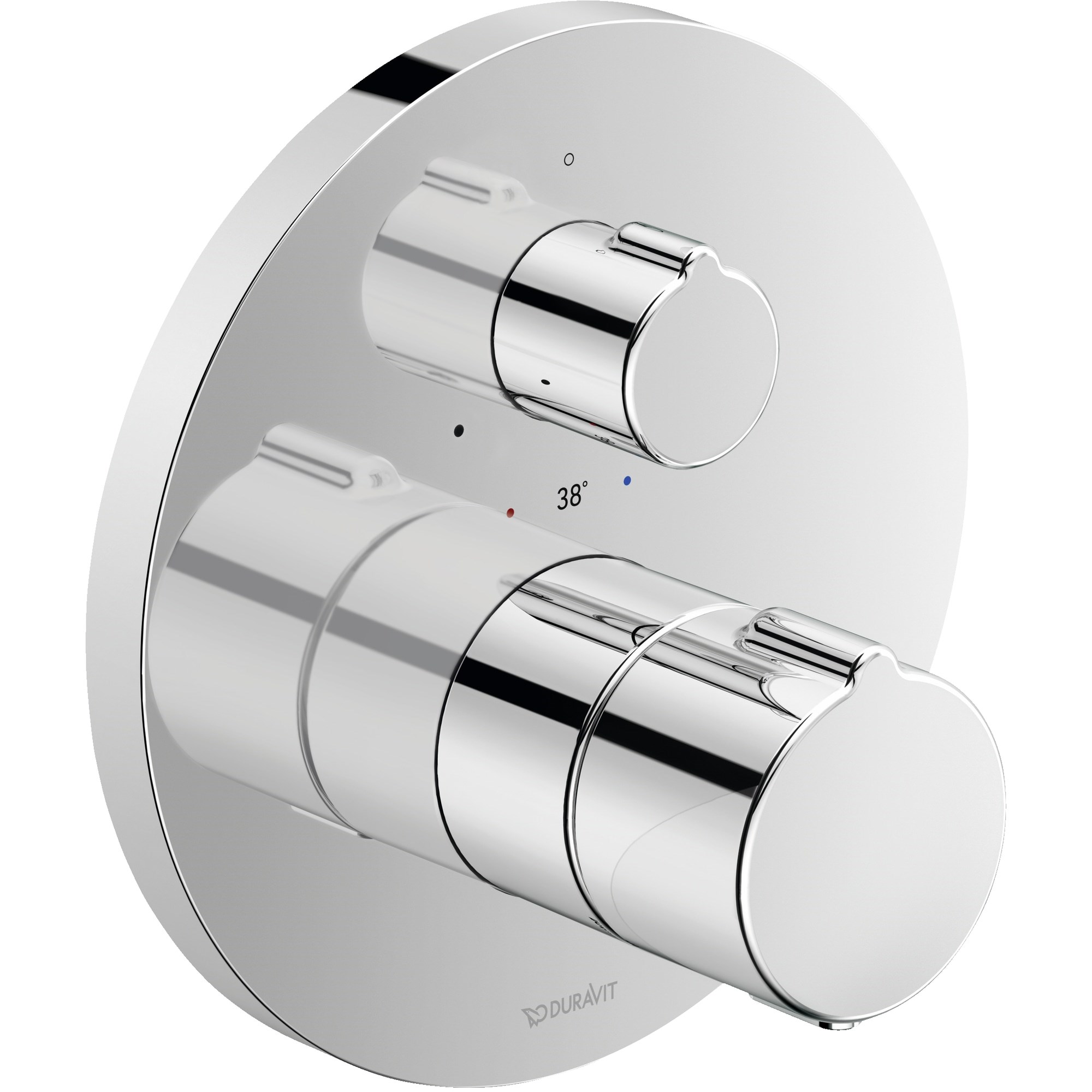 Duravit C.1 Ankastre Termostatik Duş Bataryası Tek Yollu (Sıva Üstü Grubu) Krom C14200016010