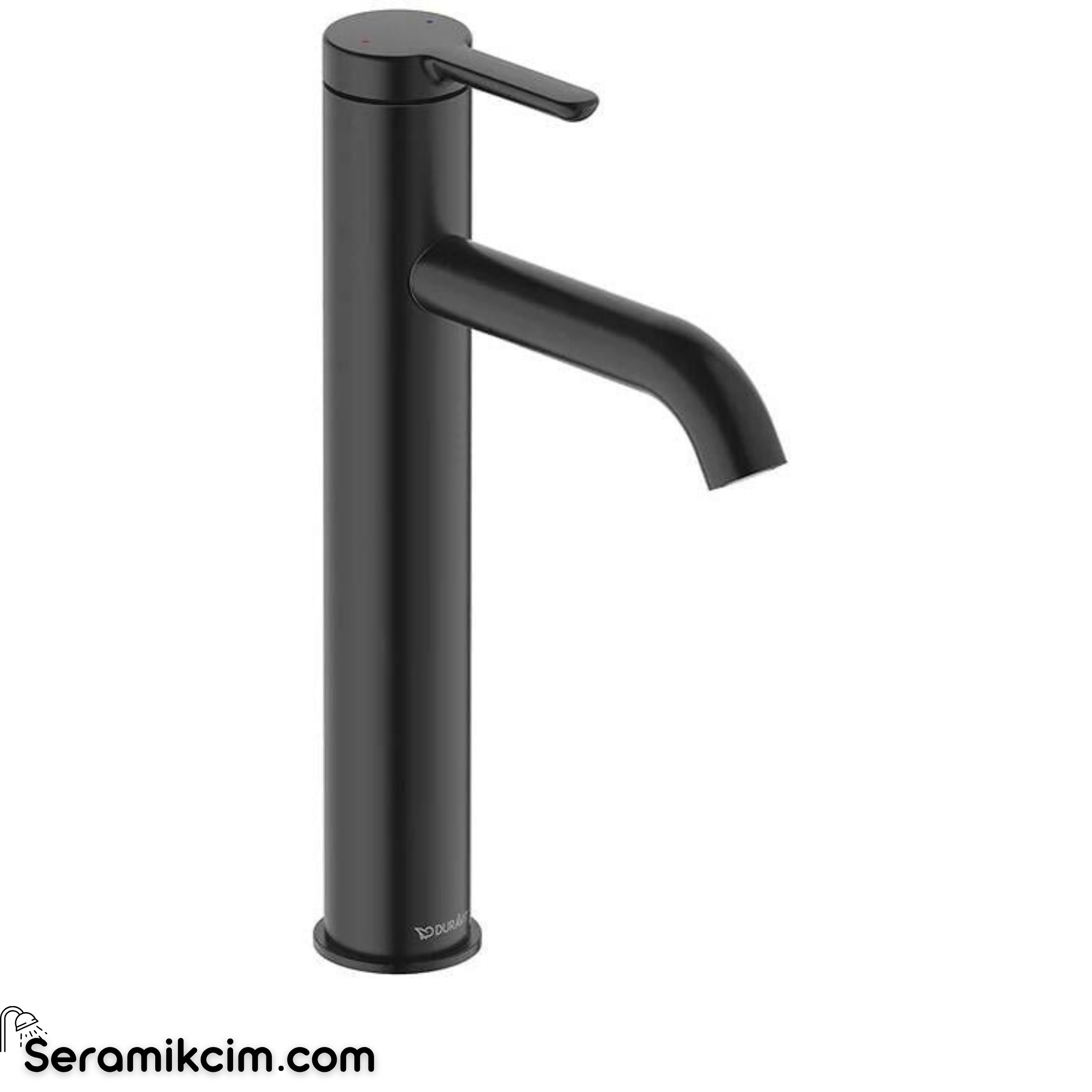 Duravit C.1 Lavabo Bataryası (M Boy) Mat Siyah C11020002046