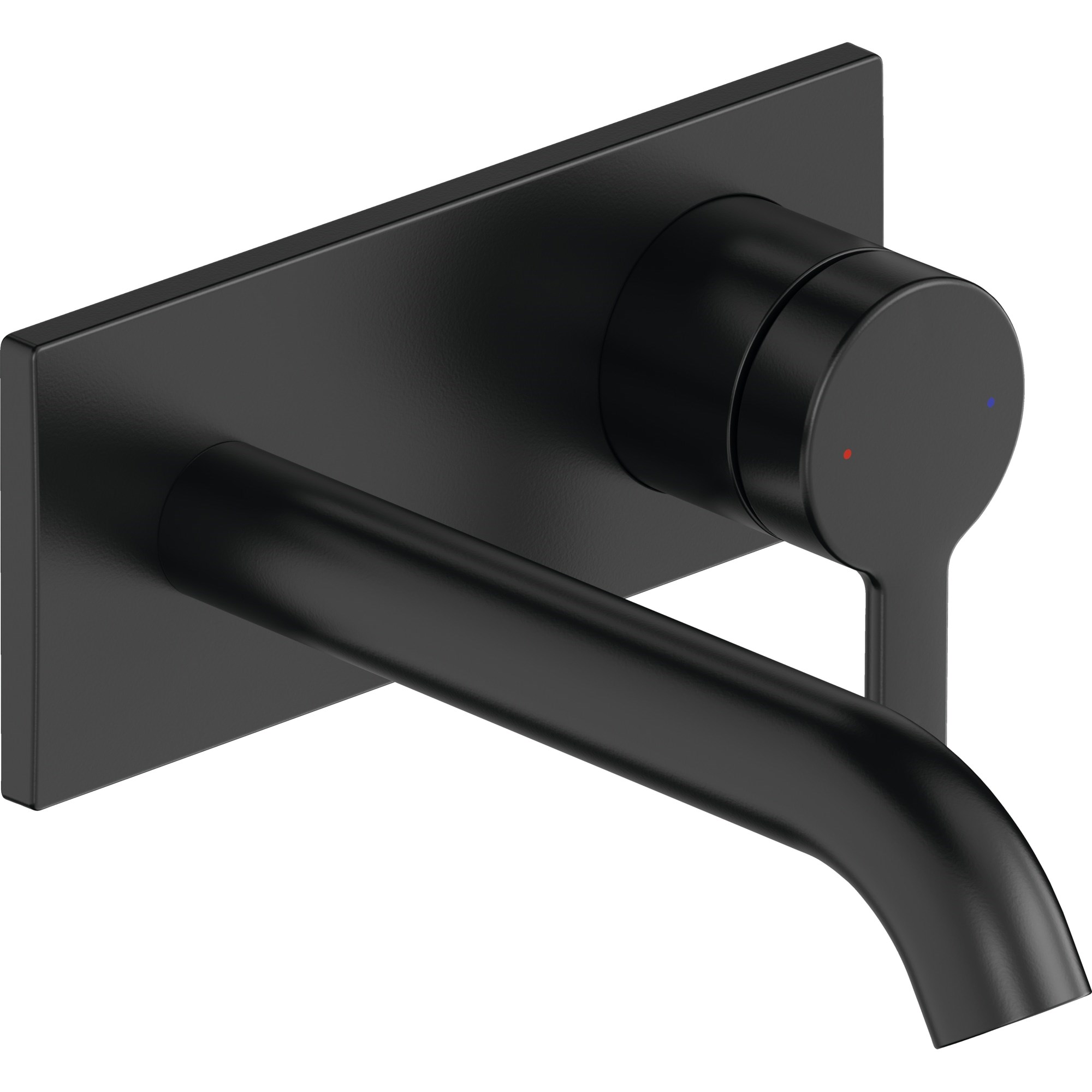 Duravit C.1 Ankastre Lavabo Bataryası Mat Siyah C11070003046
