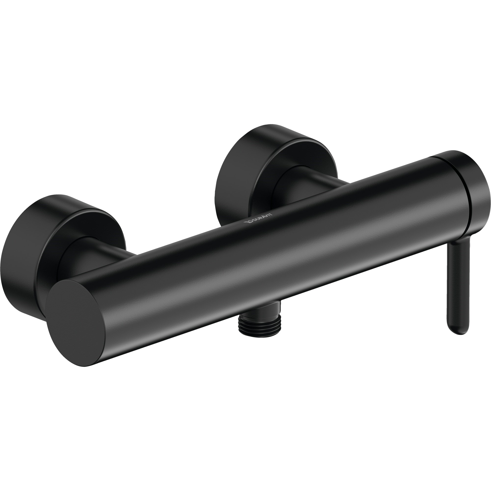 Duravit C.1 Sıva Üstü Duş Bataryası 1 Çıkışlı Mat Siyah C14230000046